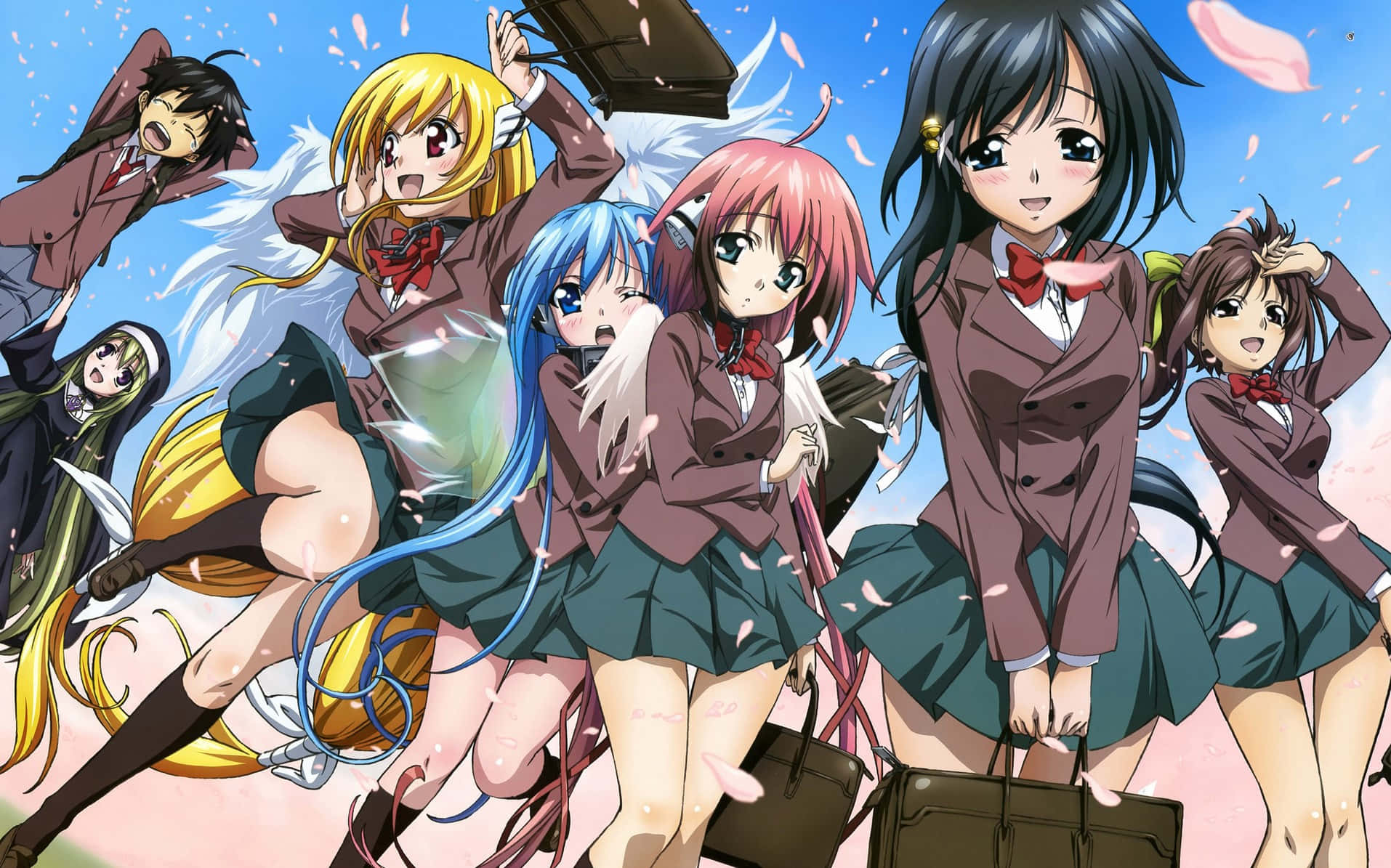 Heavens Lost Property Explicit Art Style Background