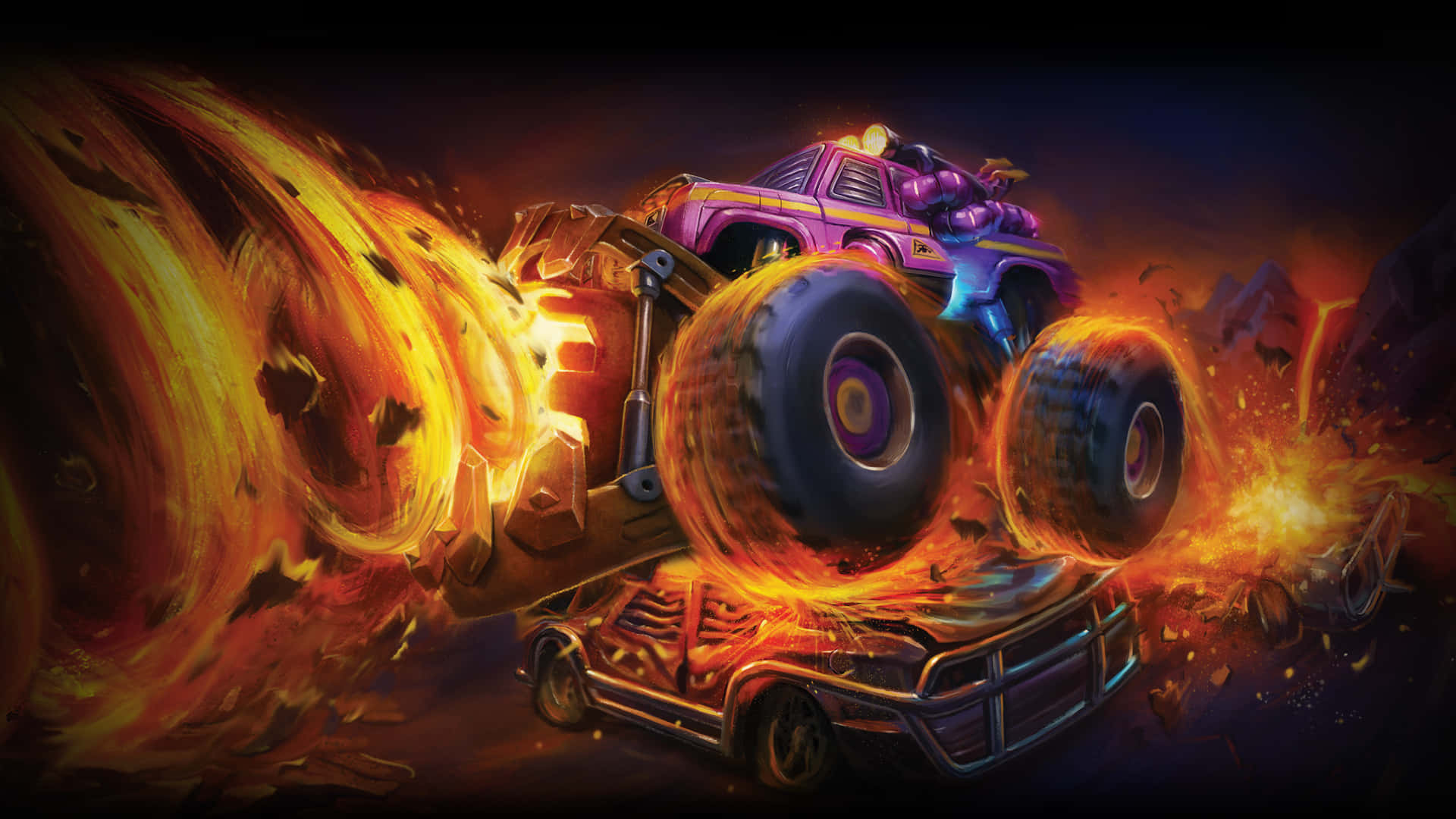 Heavy Wheels [wallpaper] Background