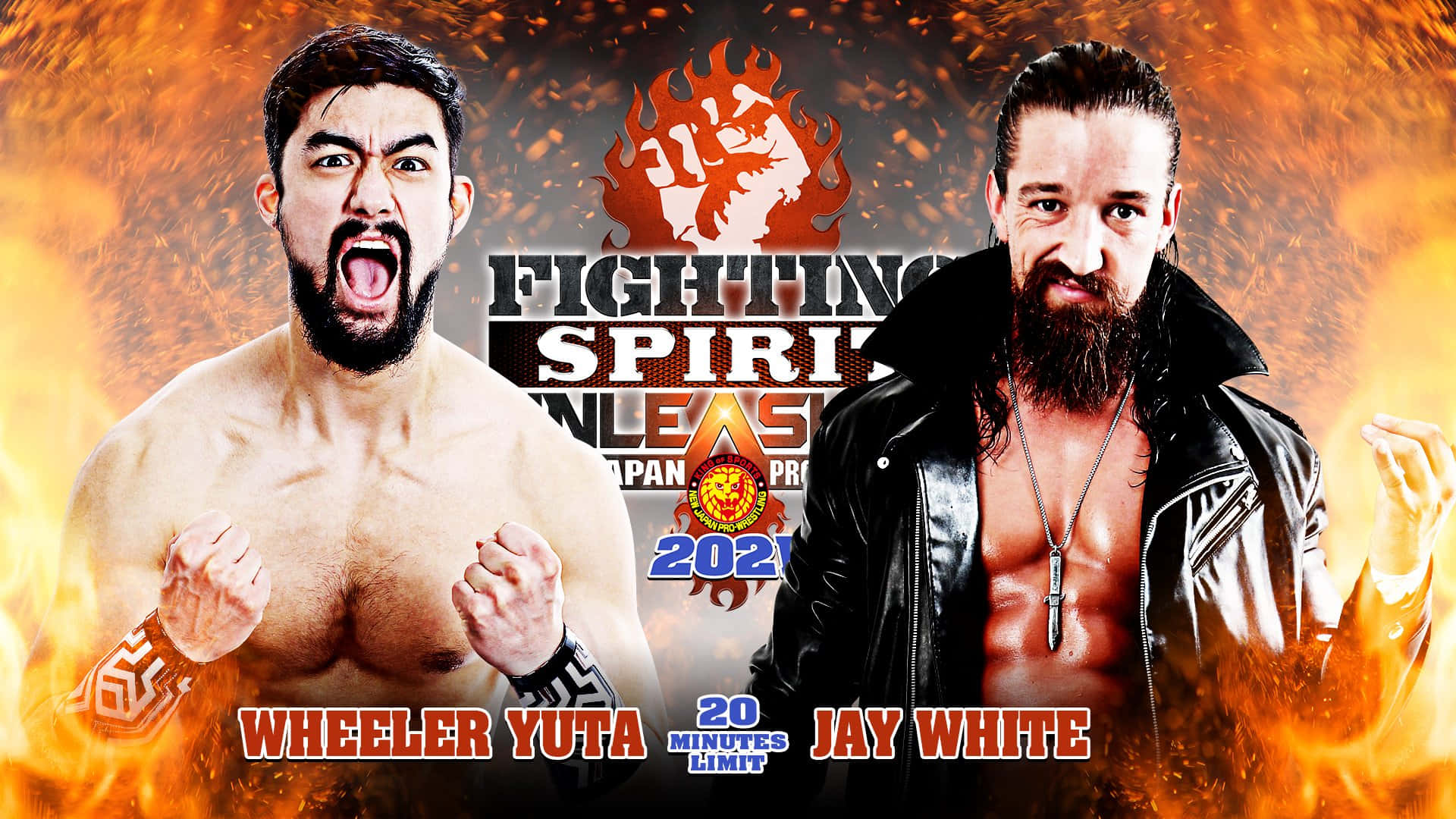Heavyweight Clash - Wheeler Yuta Vs Jay White Background