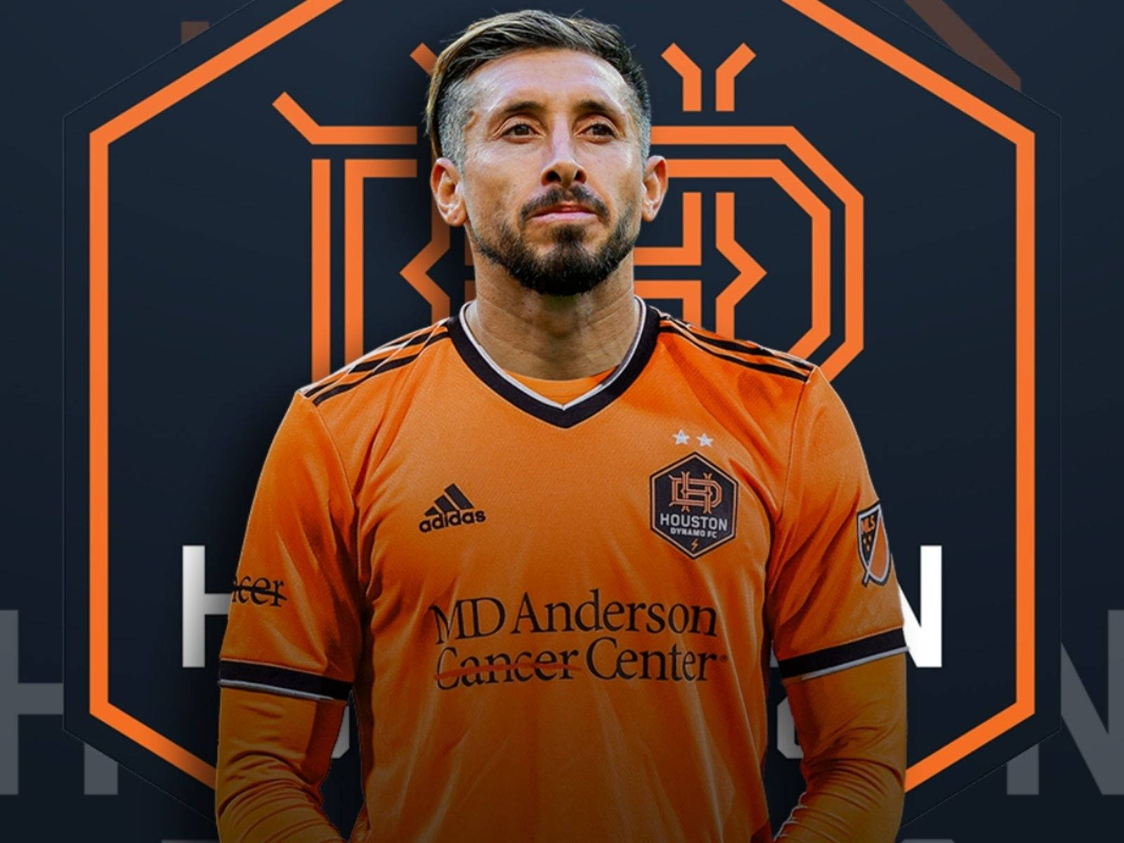 Hector Herrera Houston Dynamo Mexico Football Background