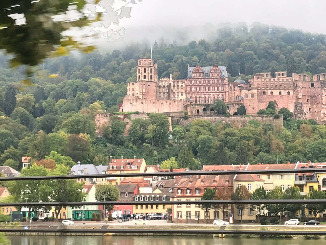 Heidelberg Castle On Jettenbuhl Hill