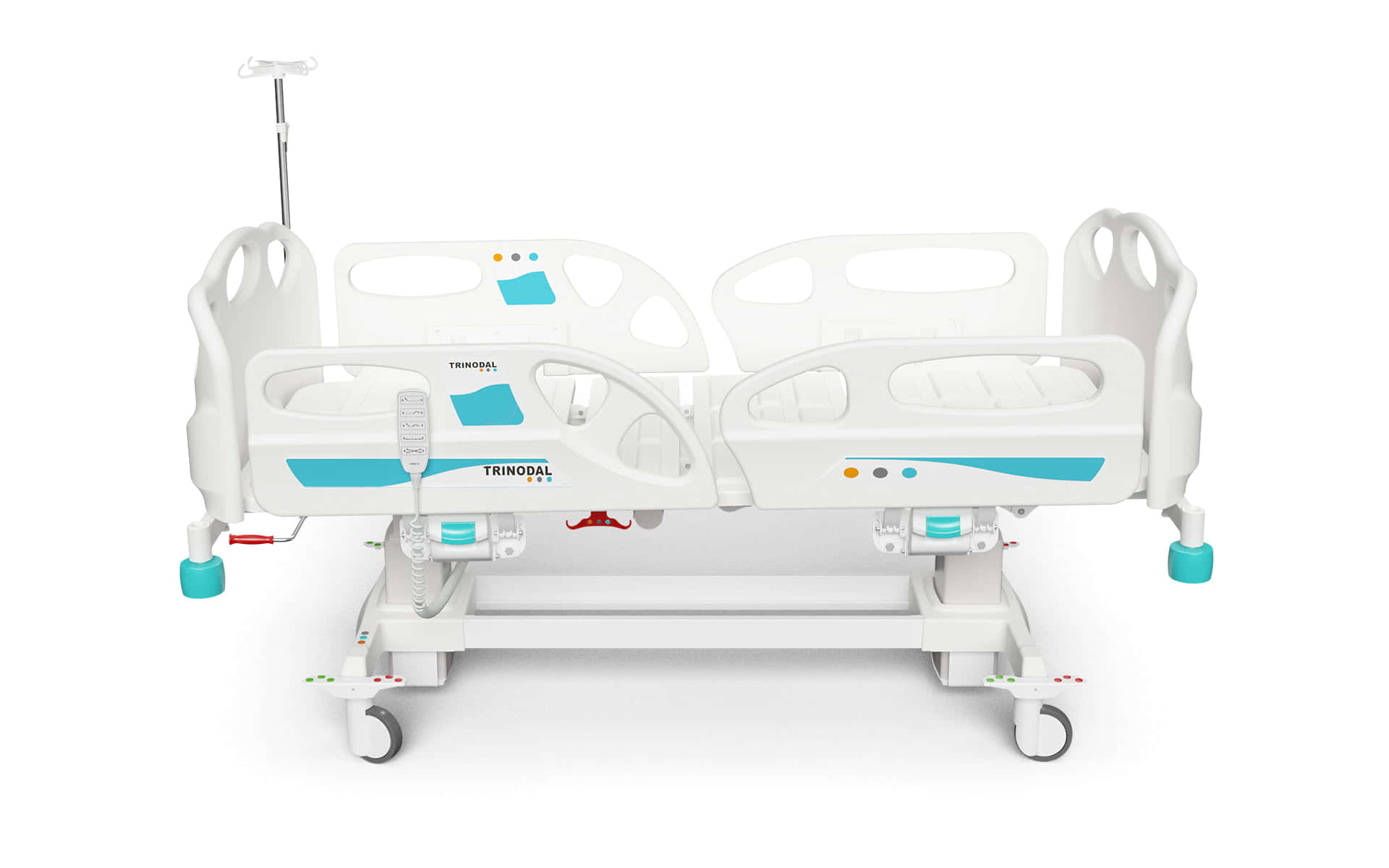 Height Adjustable Electric Hospital Bed Background