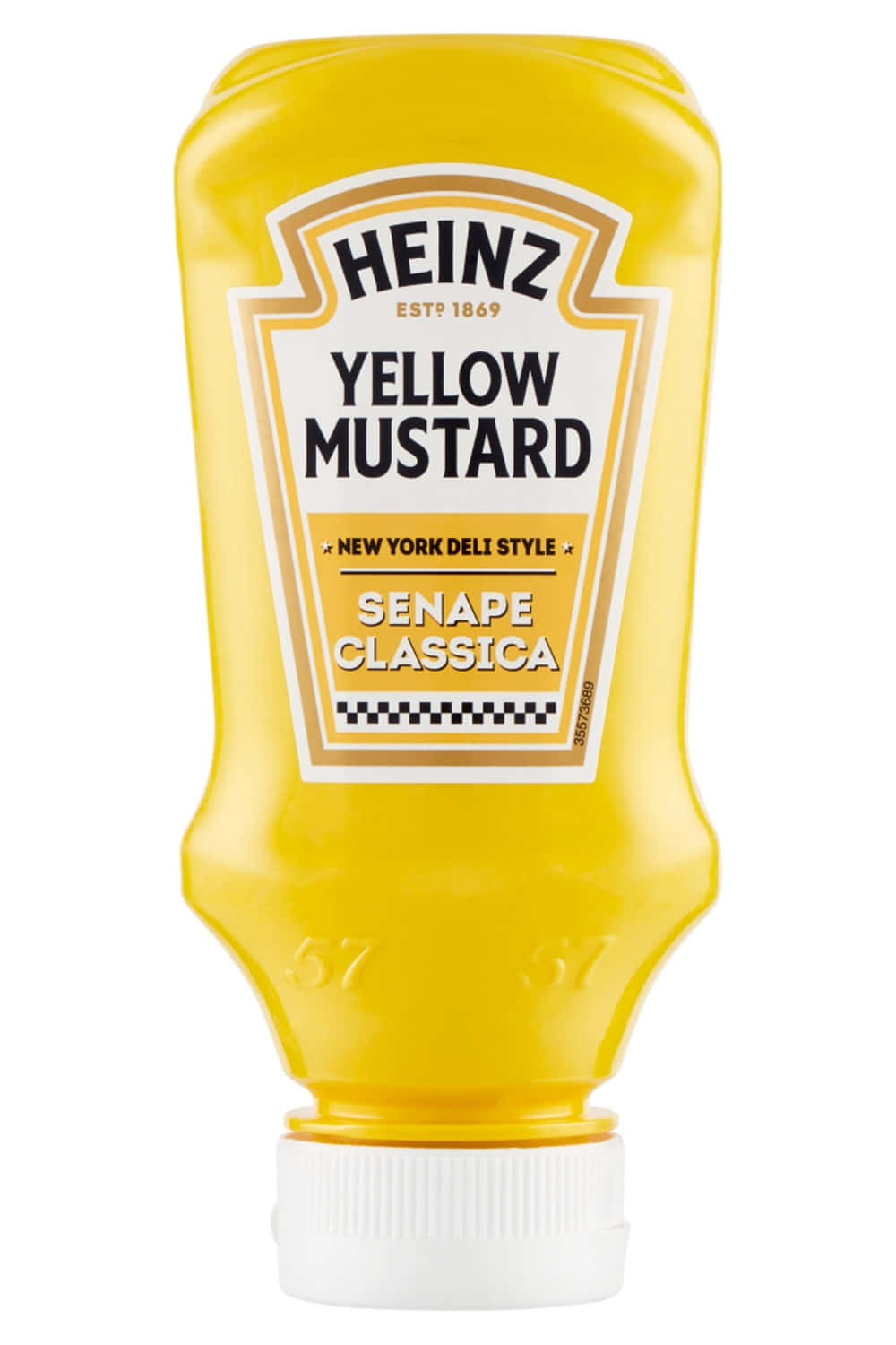 Heinz Yellow Mustard Bottle Background