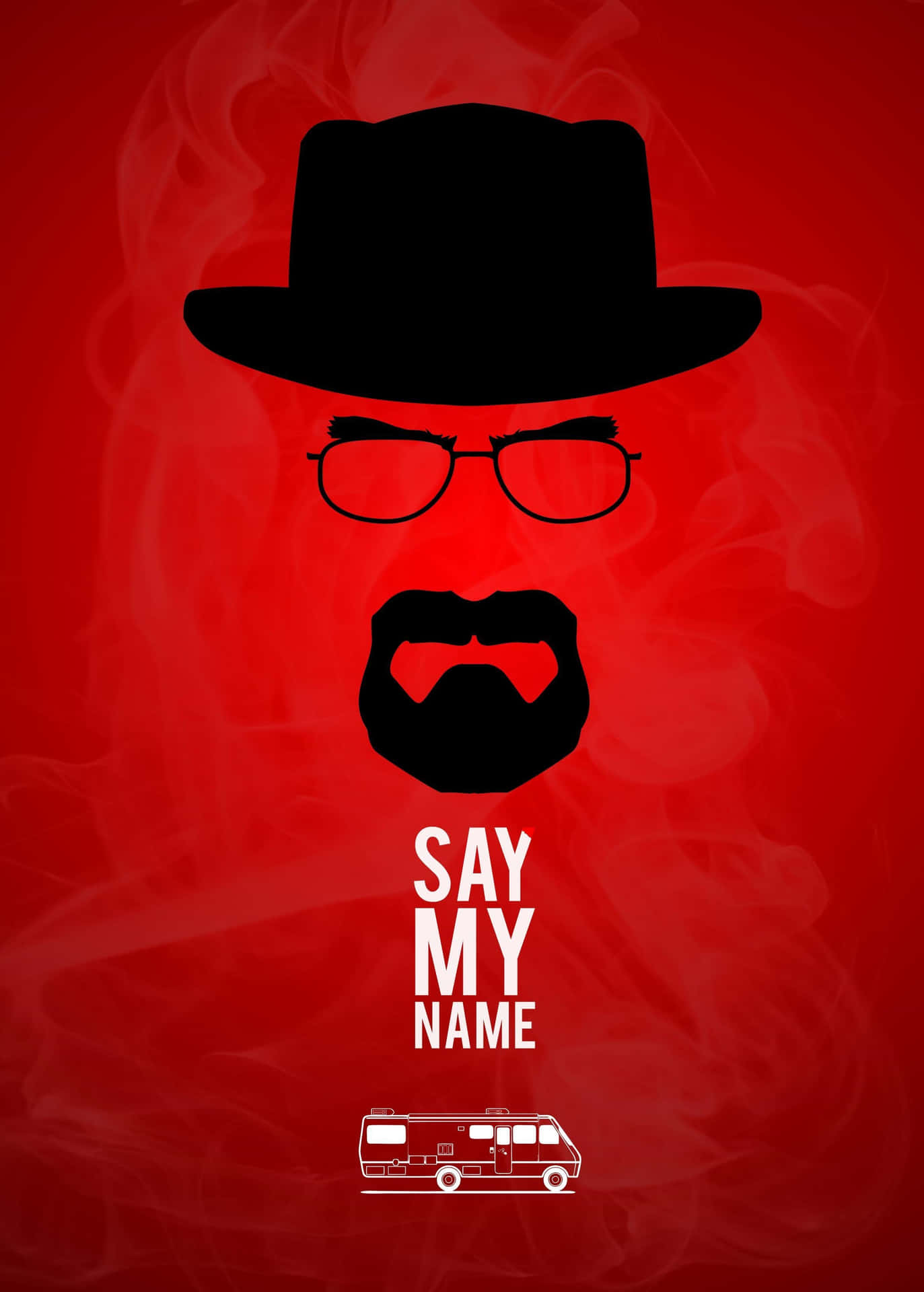 Heisenberg Iconic Phrase Poster