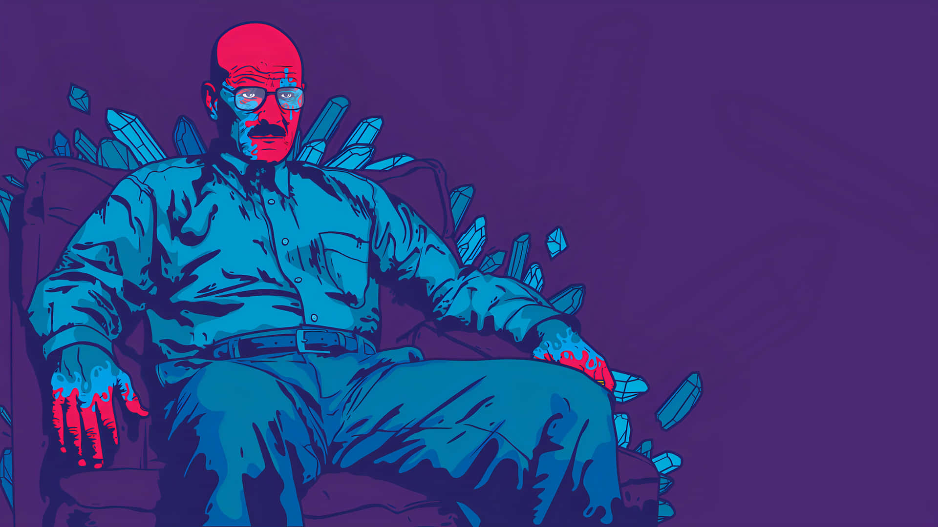 Heisenberg Throneof Crystals Background