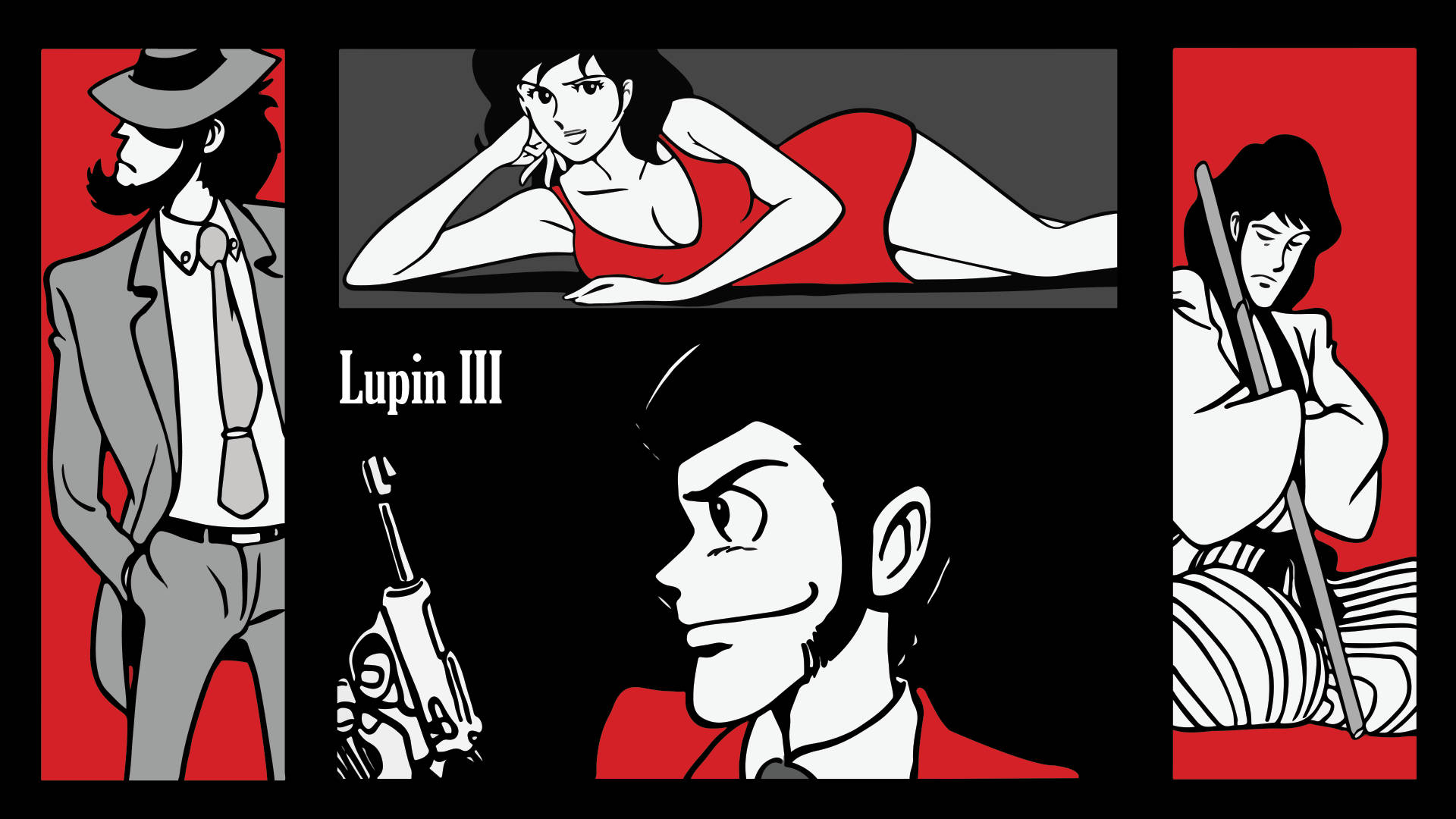 Heist Anime Lupin The Third Background