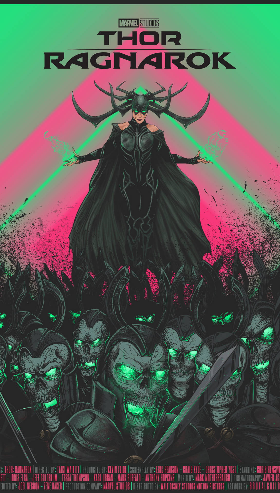 Hela In Thor: Ragnarok Poster Background