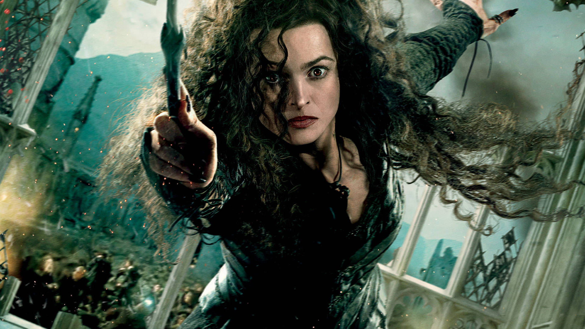 Helena Bonham Carter As Bellatrix Lestrange Background