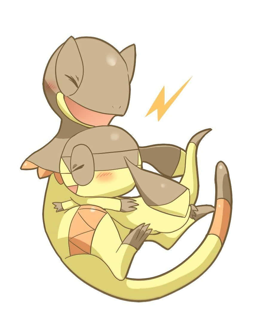 Heliolisk Hugging Helioptile Background
