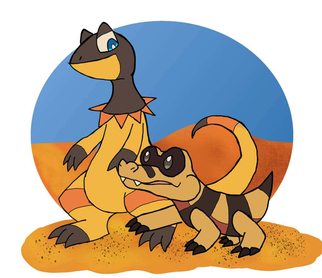 Heliolisk With Sandile Background