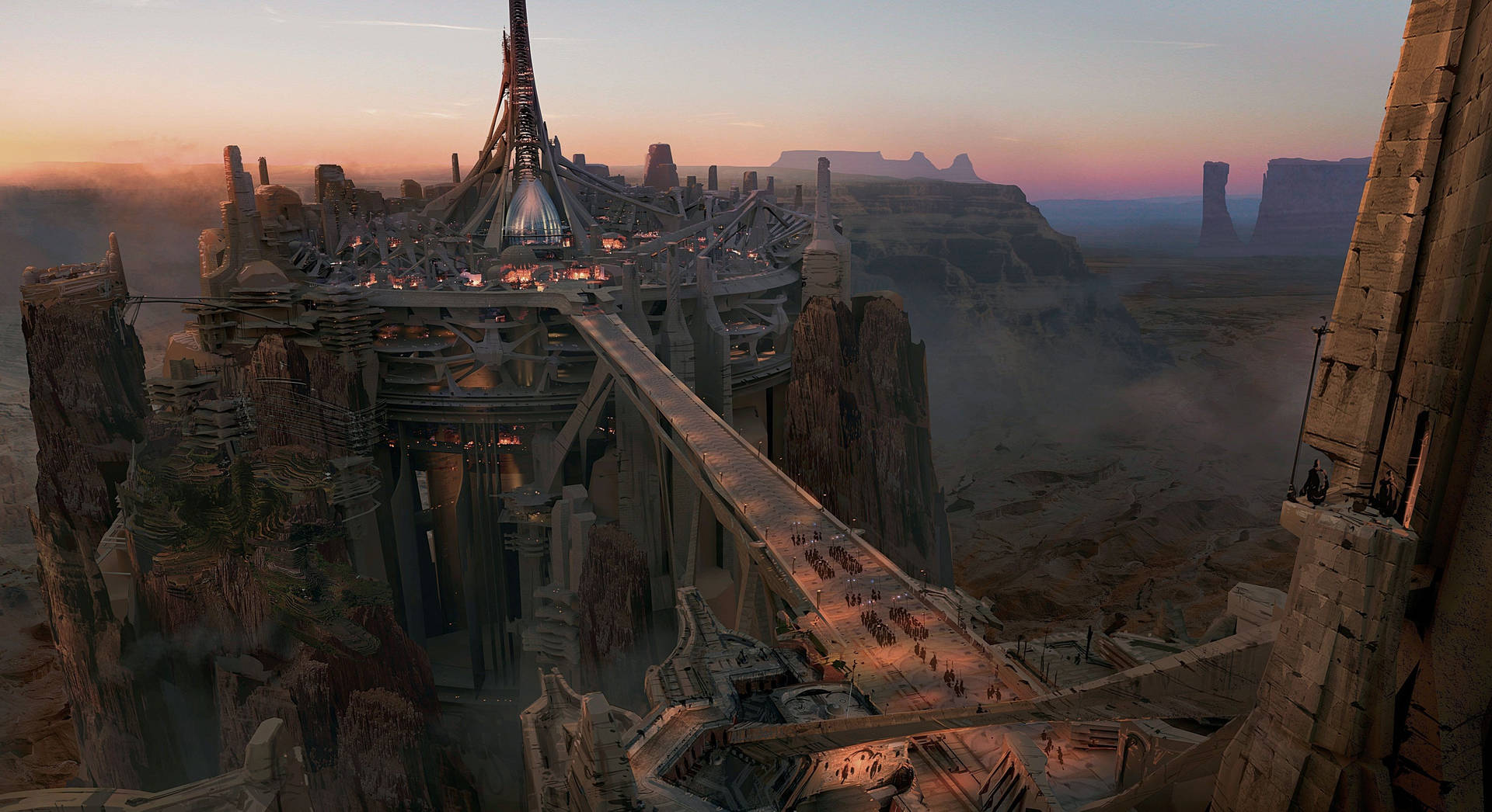 Helium High Tower In John Carter Background