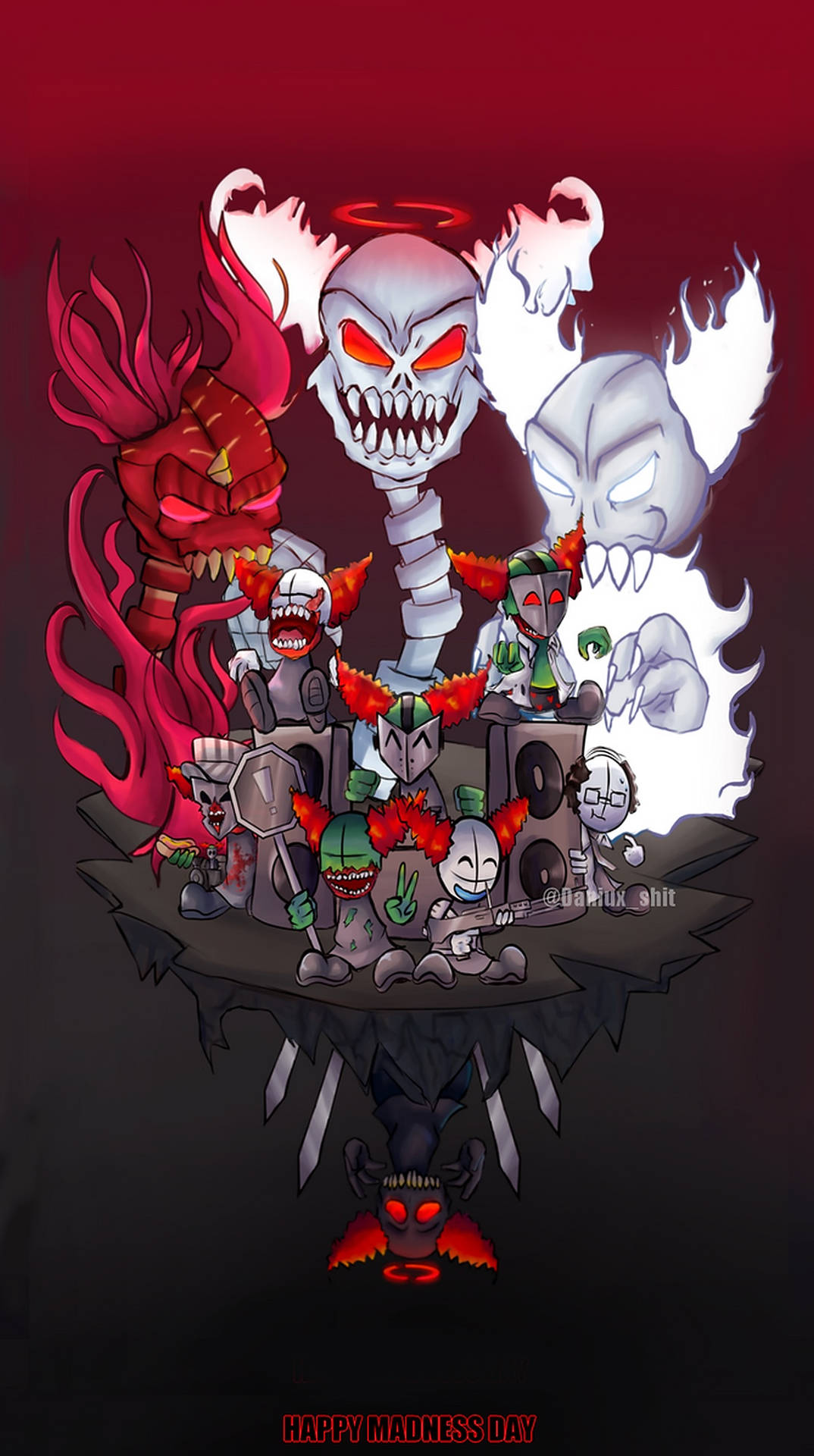 Hell Clown Fan Art Background