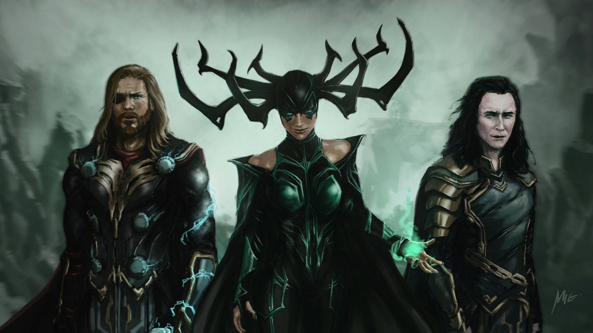 Hella In Thor: Ragnarok Background