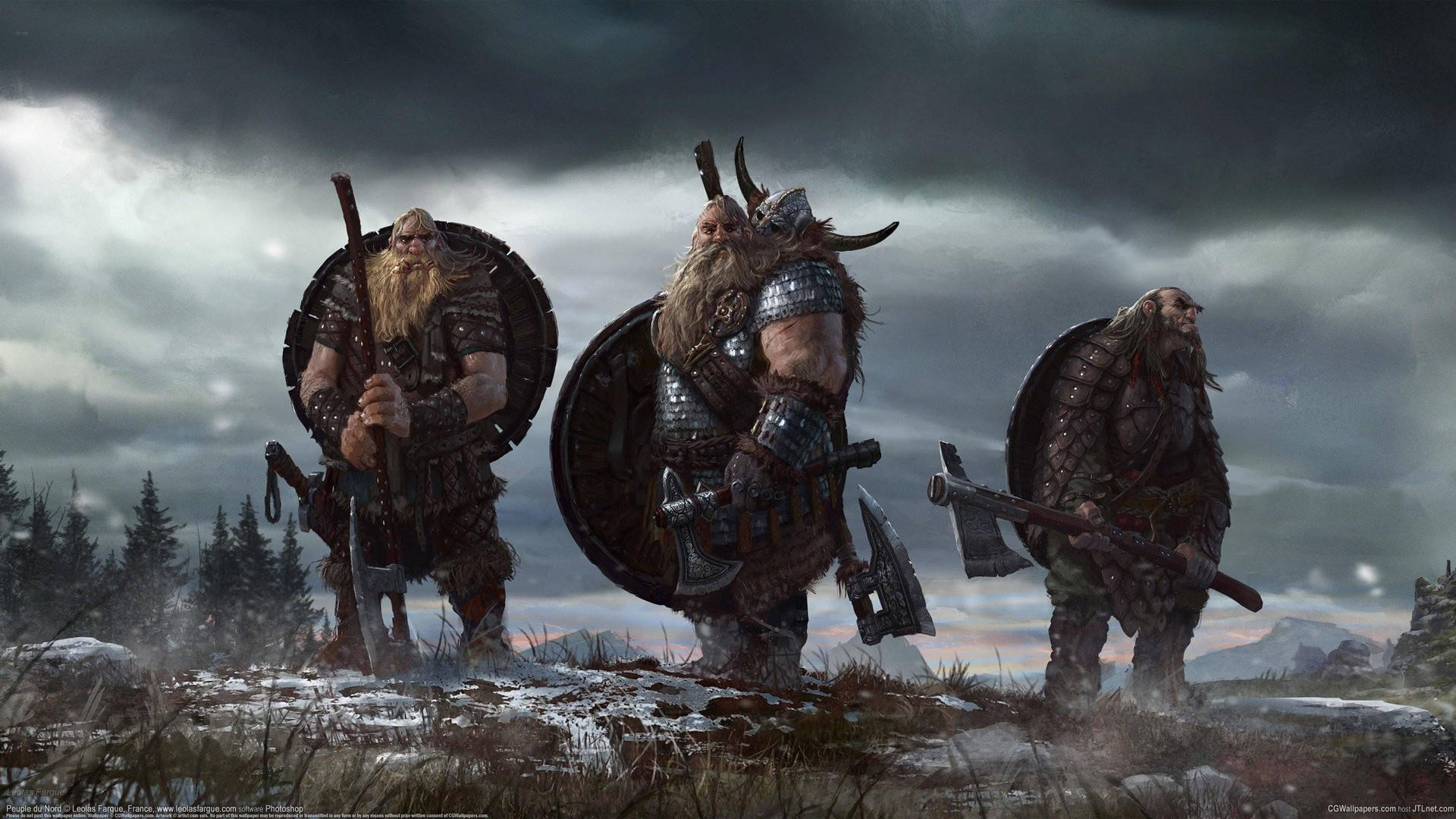 Hellbound Three Vikings