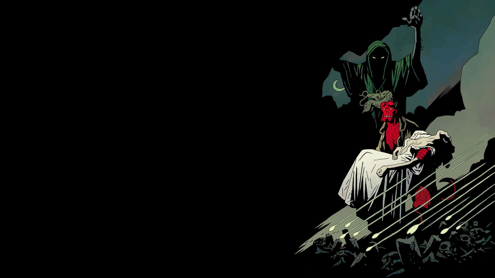 Hellboy_and_ Death_ Artwork Background