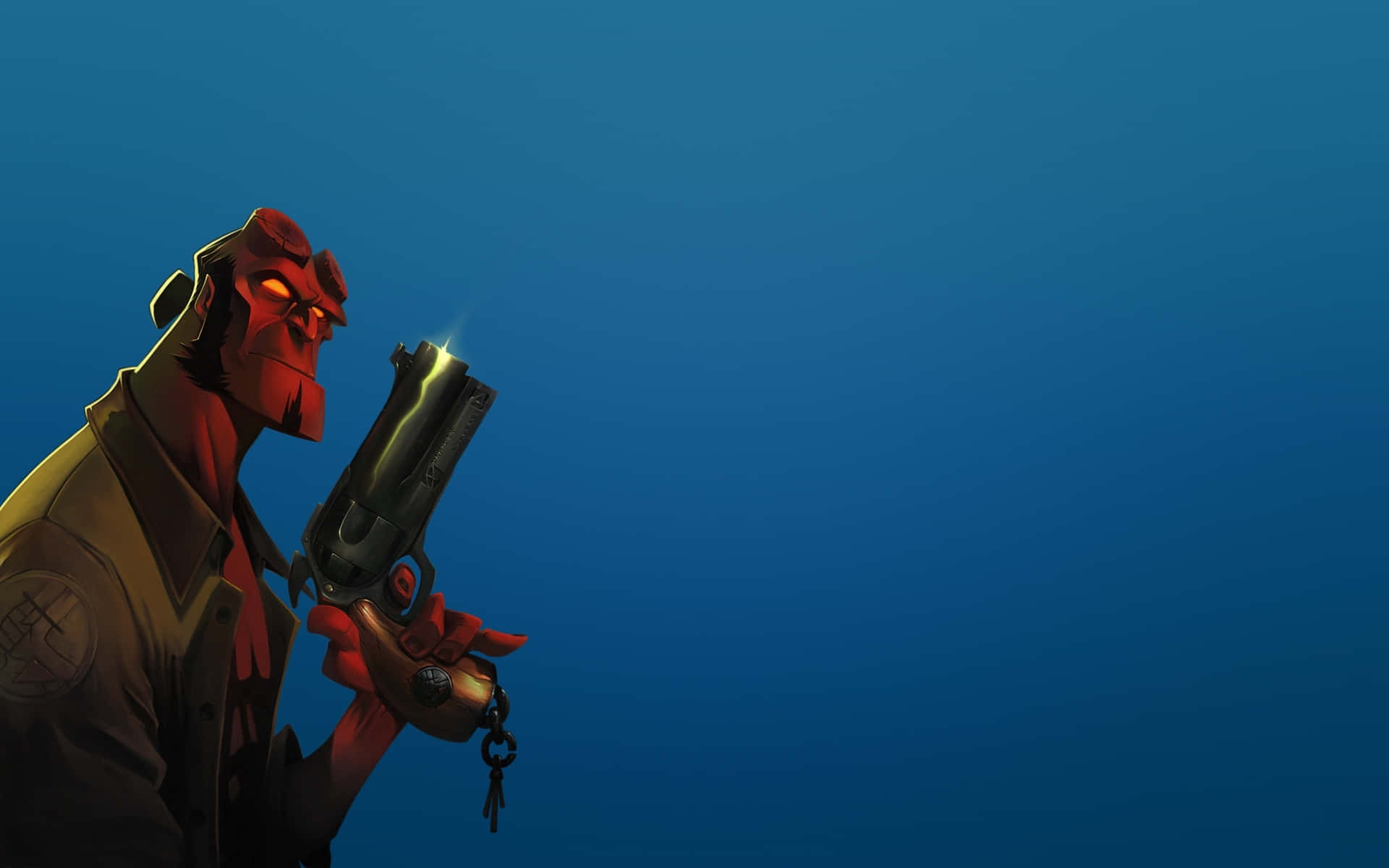 Hellboy Heroic Demon Profile Background