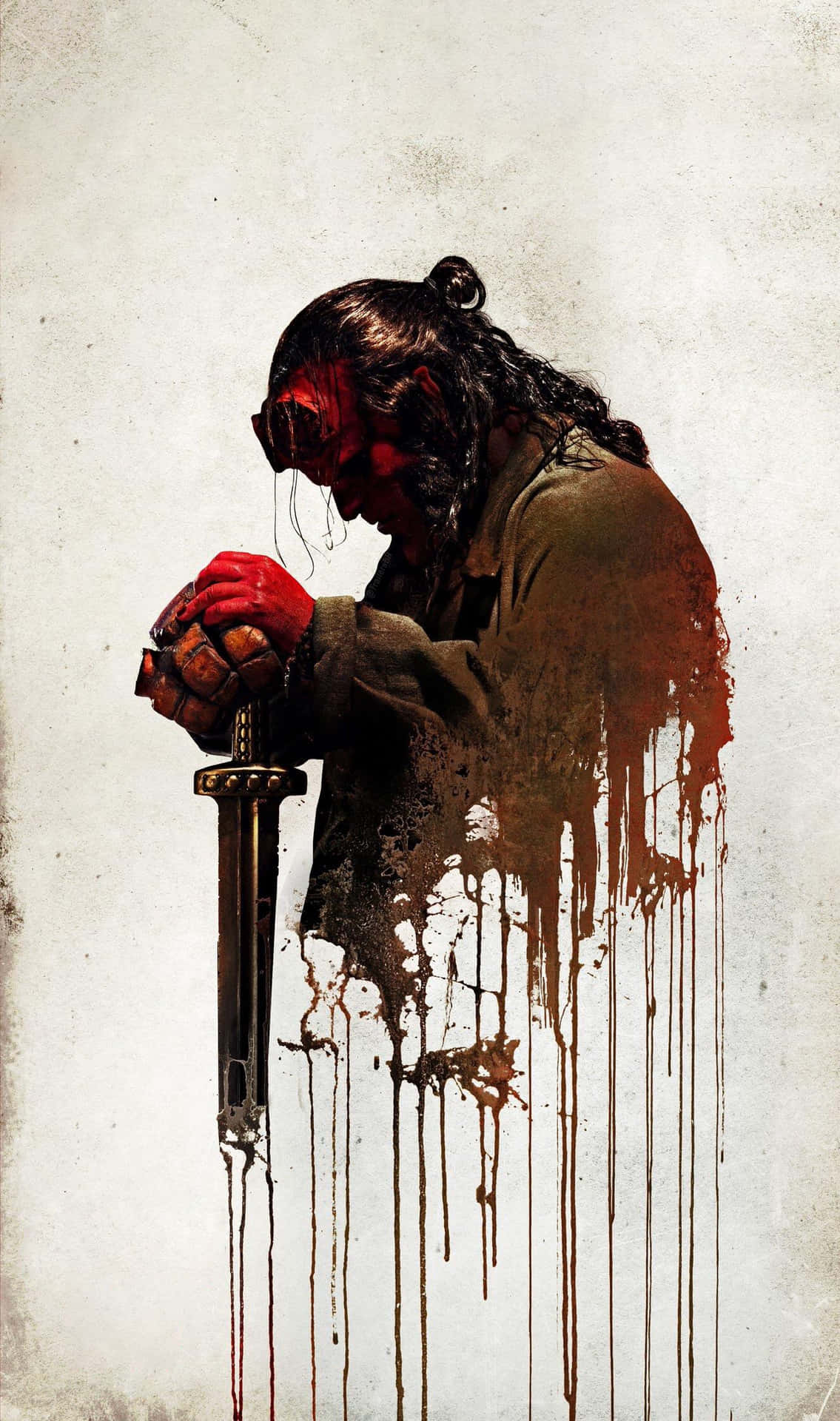 Hellboy Sombre Reflection Background