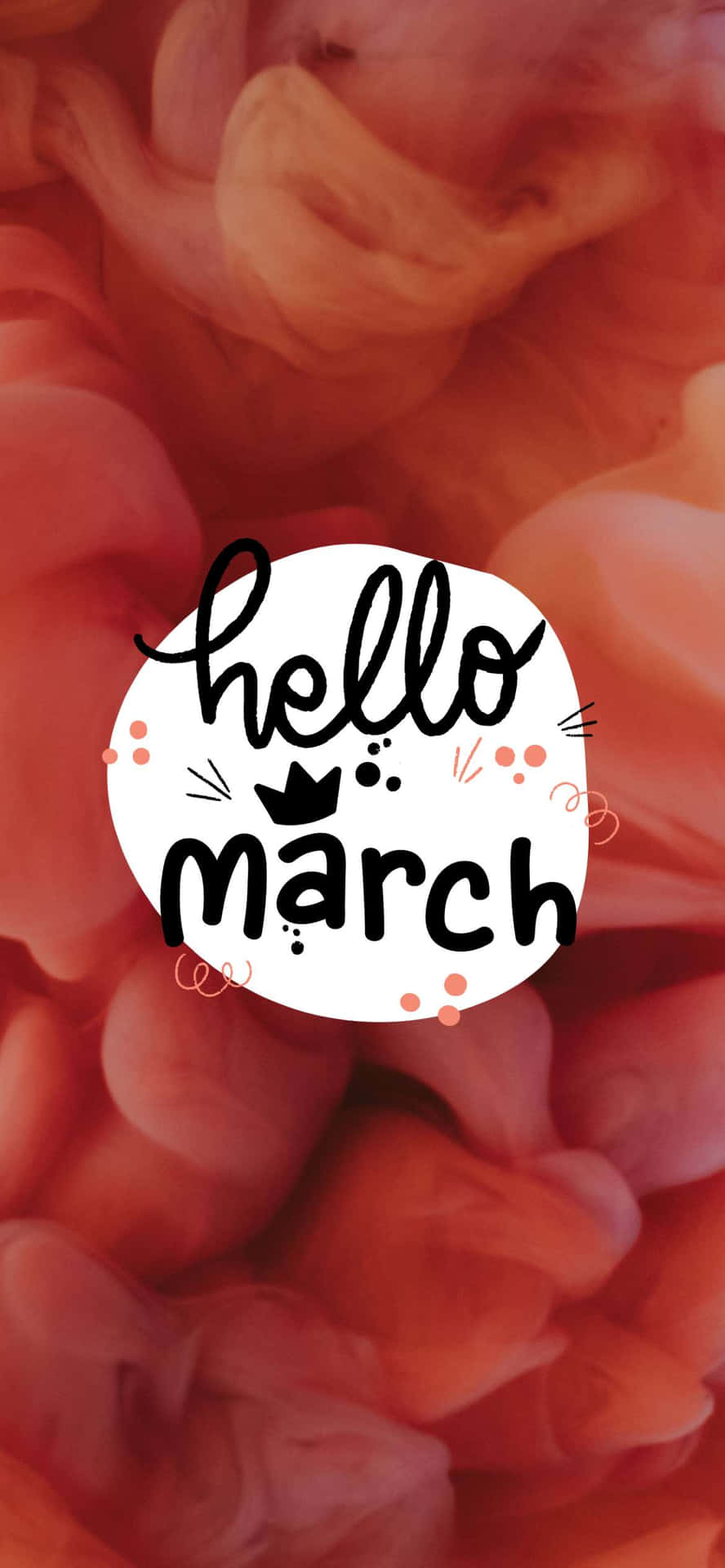 Hello Cute March Background