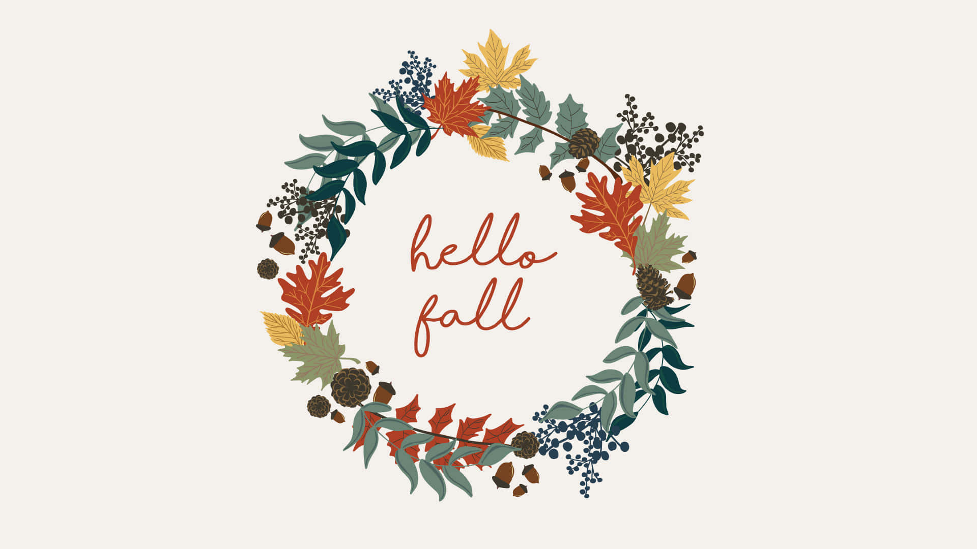 “hello Fall – Embrace The Beauty Of Nature” Background