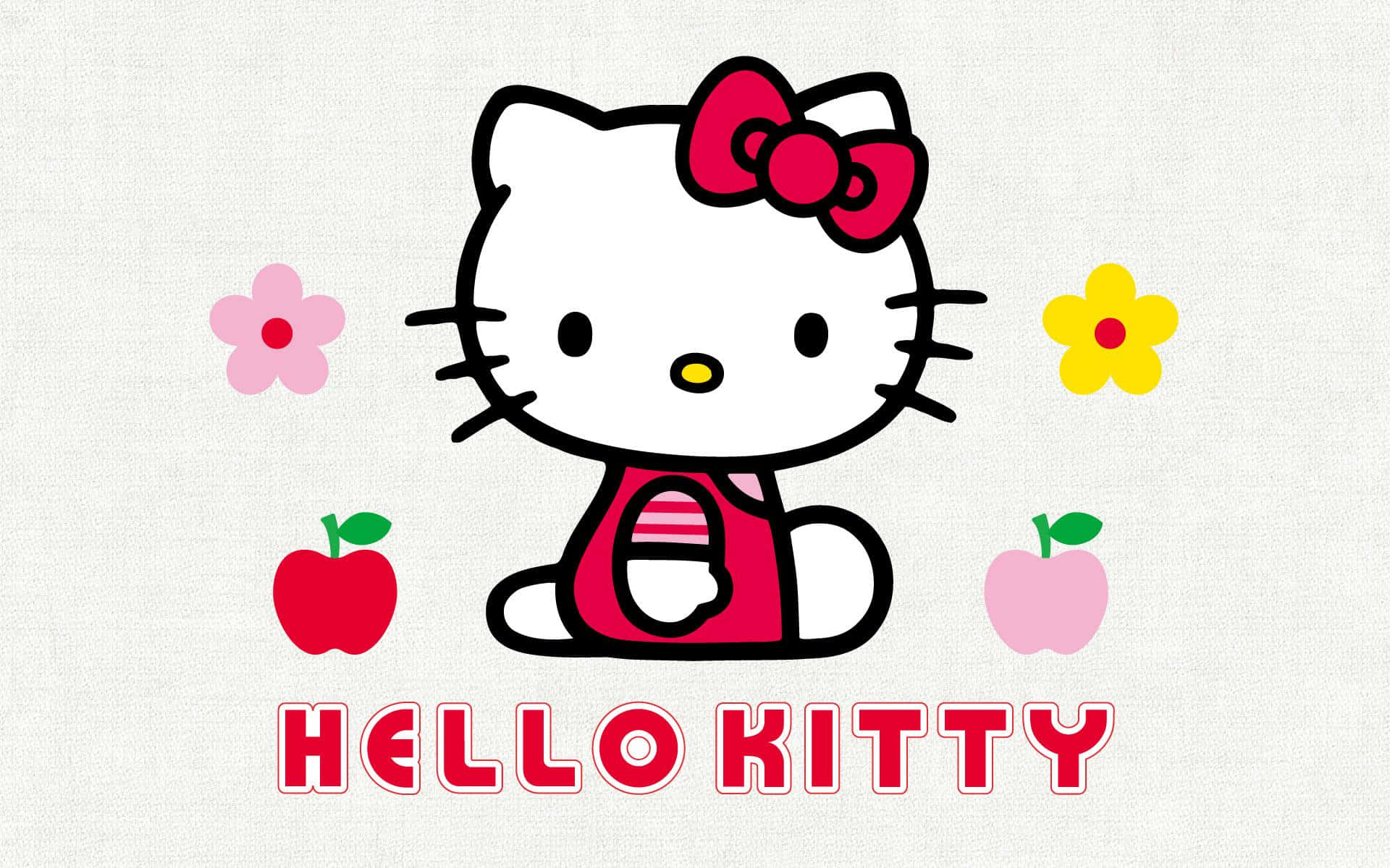 Hello Kitty And Friends Sharing A Special Moment Together Background