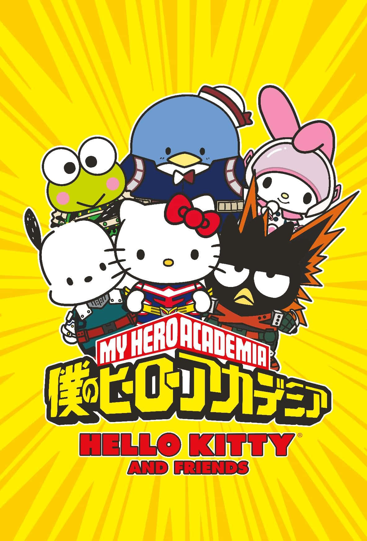 Hello Kitty And Her Adorable Friends Background