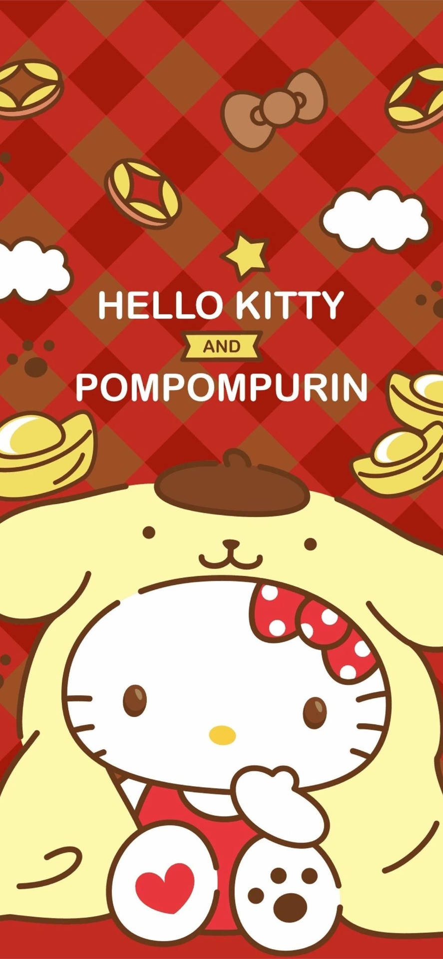 Hello Kitty And Pompompurin Hd