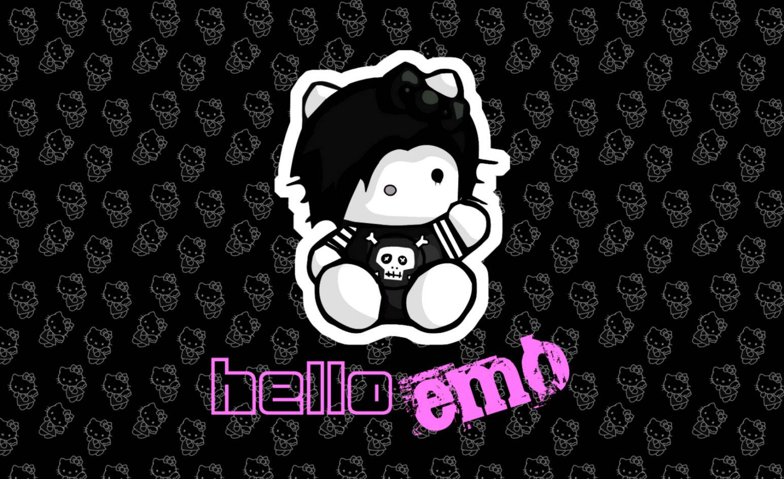 Hello Kitty Cute Emo