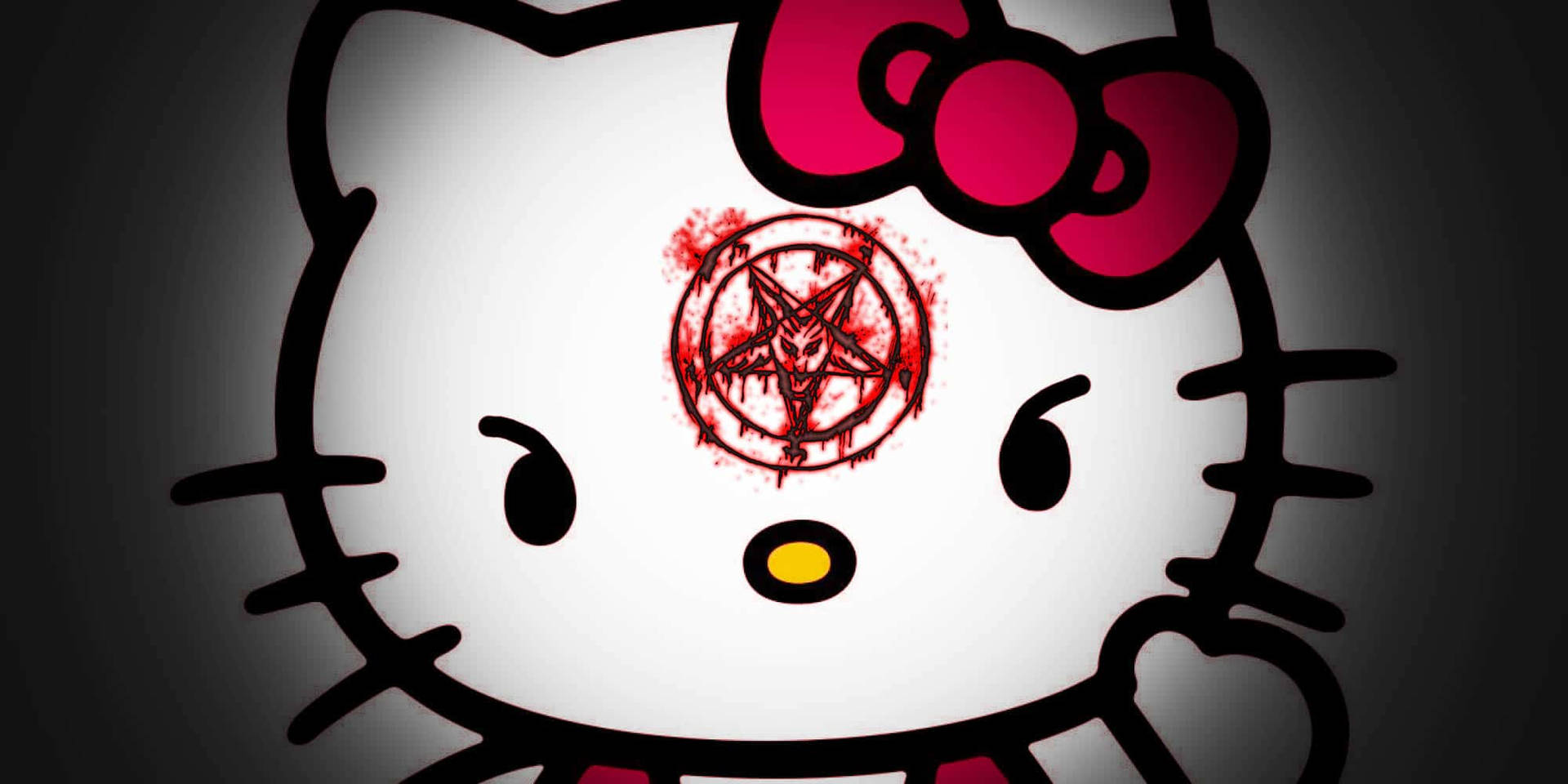 Hello Kitty Halloween Bloody Mark