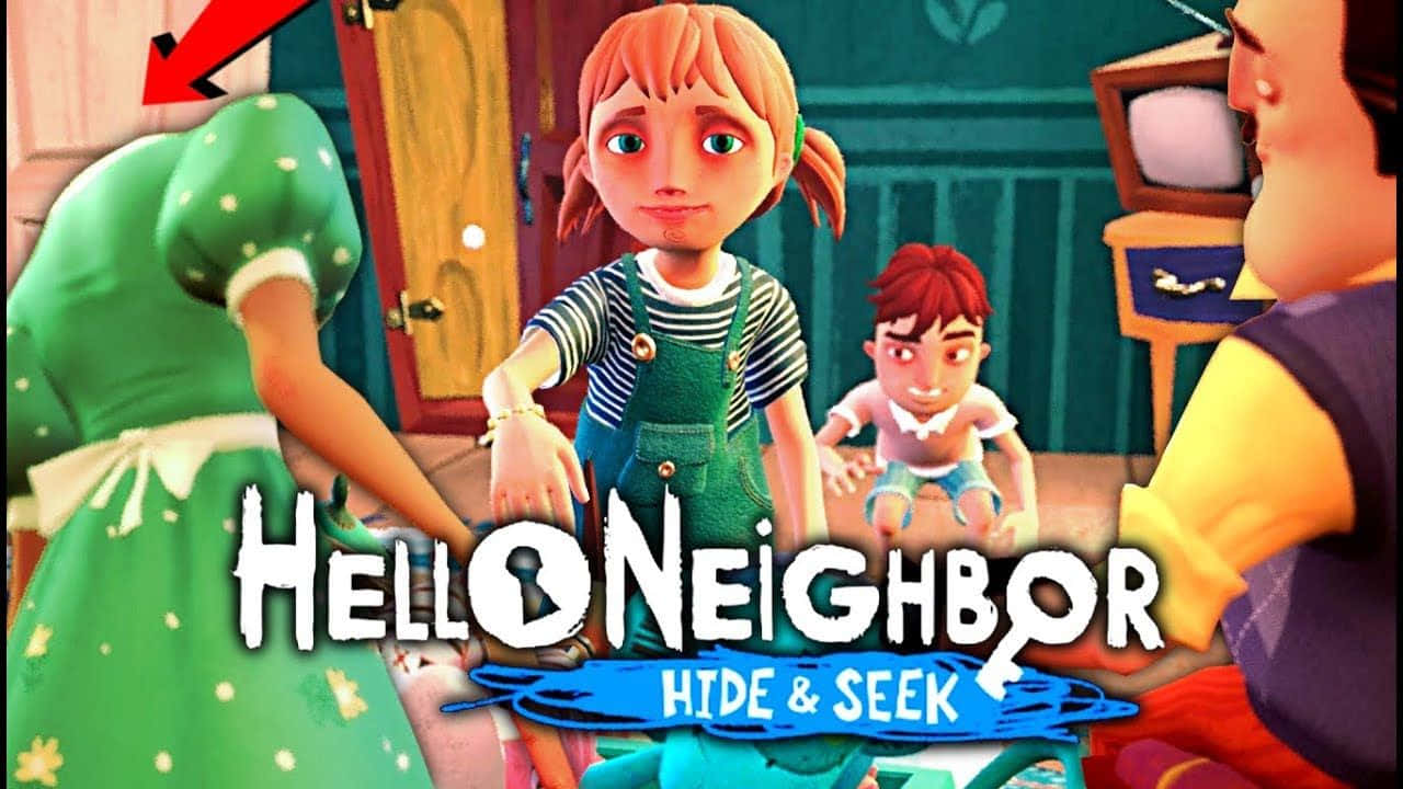 Hello Neighbor Game Poster Background