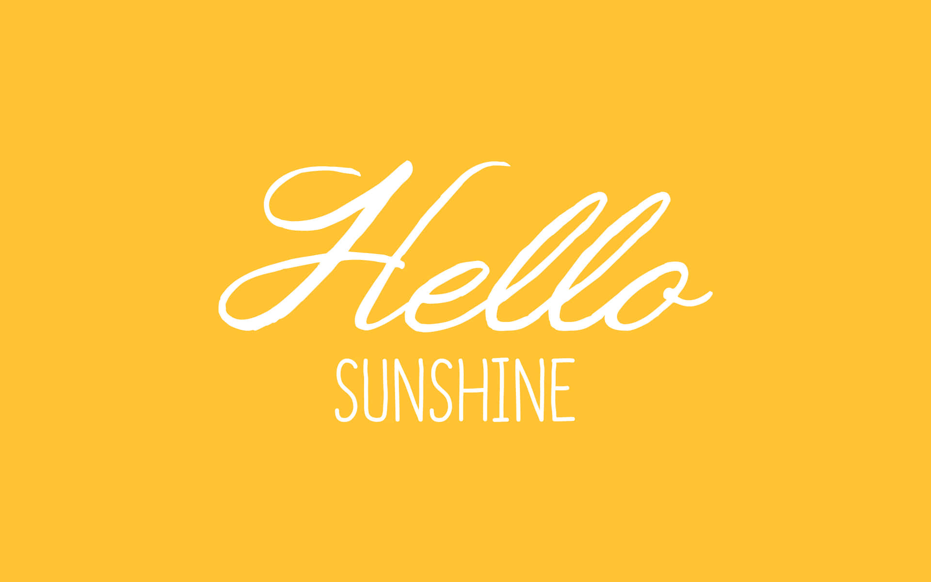 Hello Sunshine Graphic Background