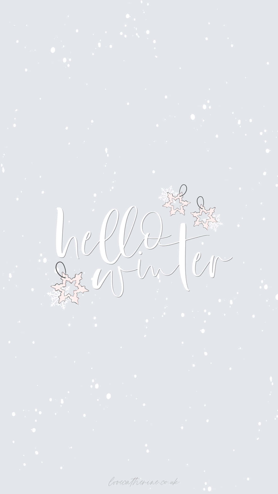 Hello Winter Wallpaper