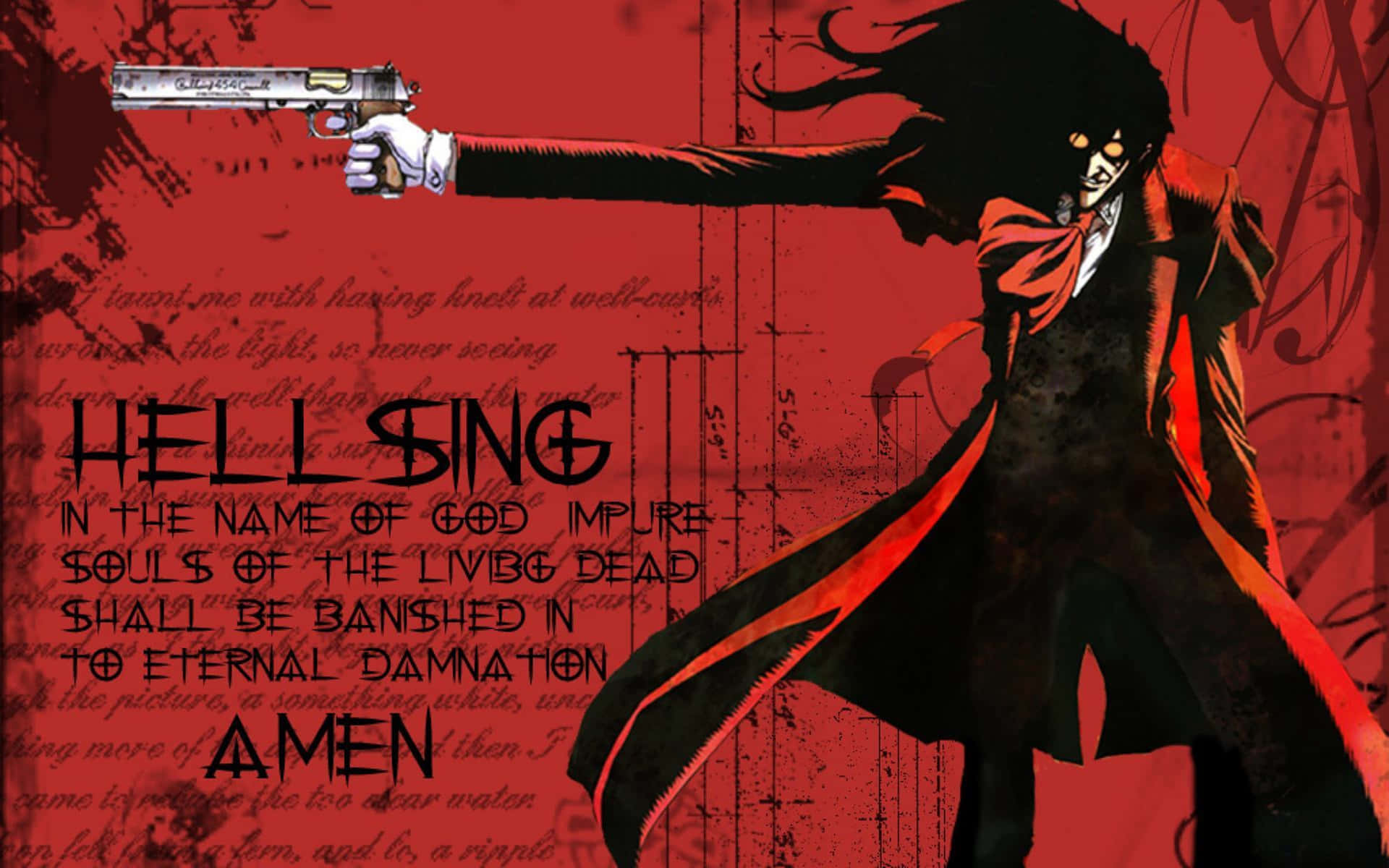 Hellsing Ultimate 4k 4000 X 2500 Background