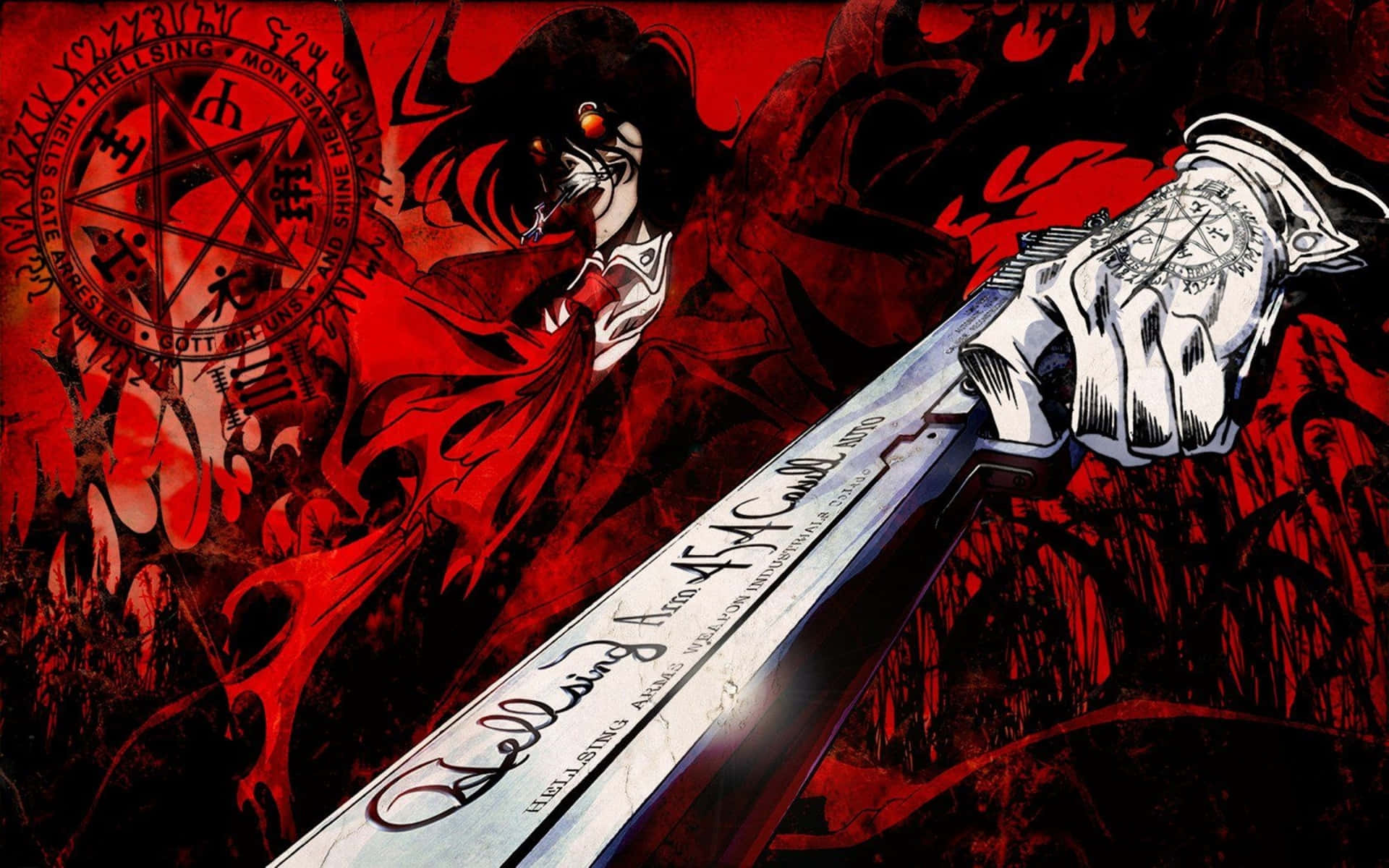 Hellsing Ultimate 4k 4000 X 2500 Background