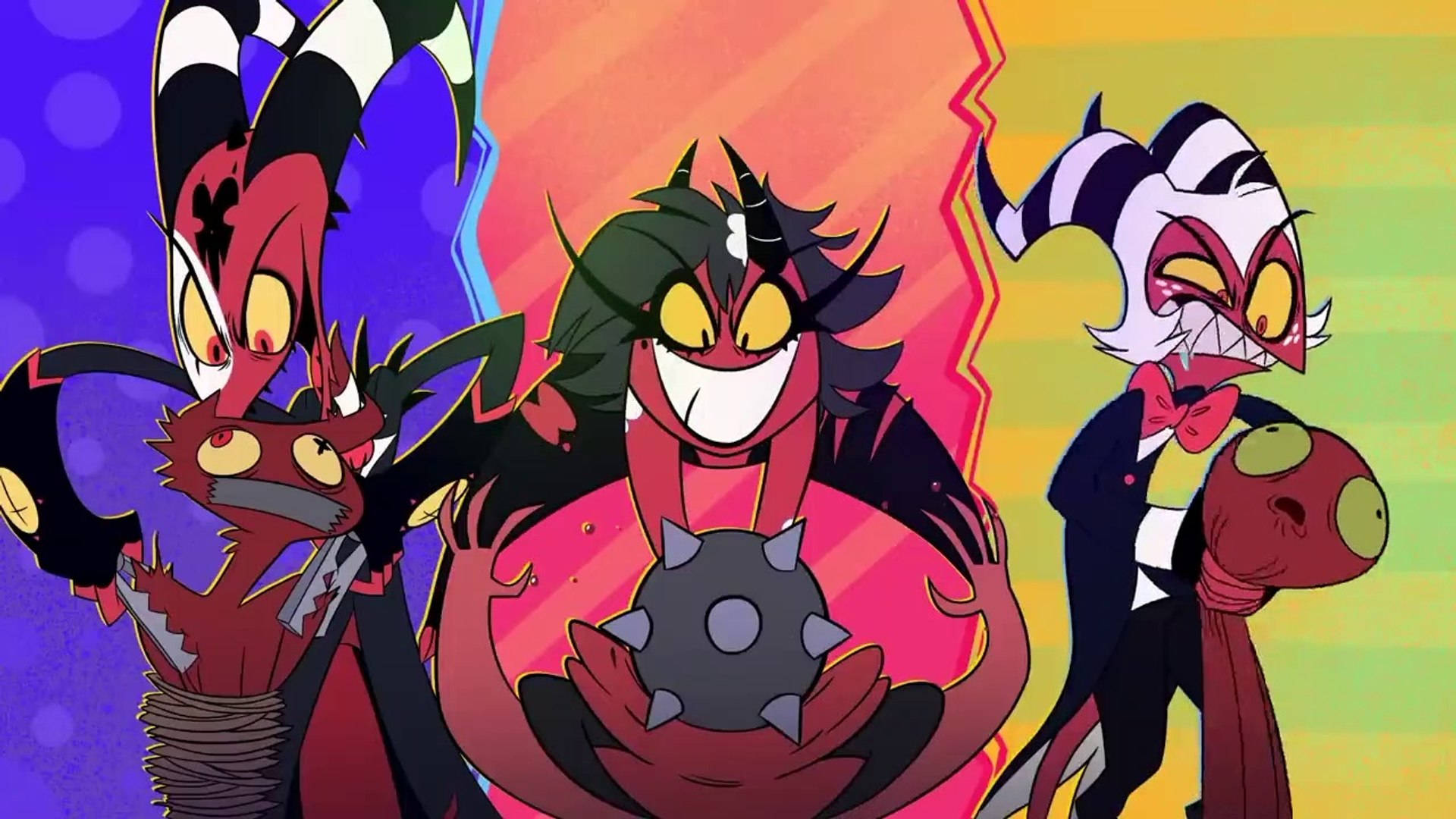 Helluva Boss Evil Trio Background