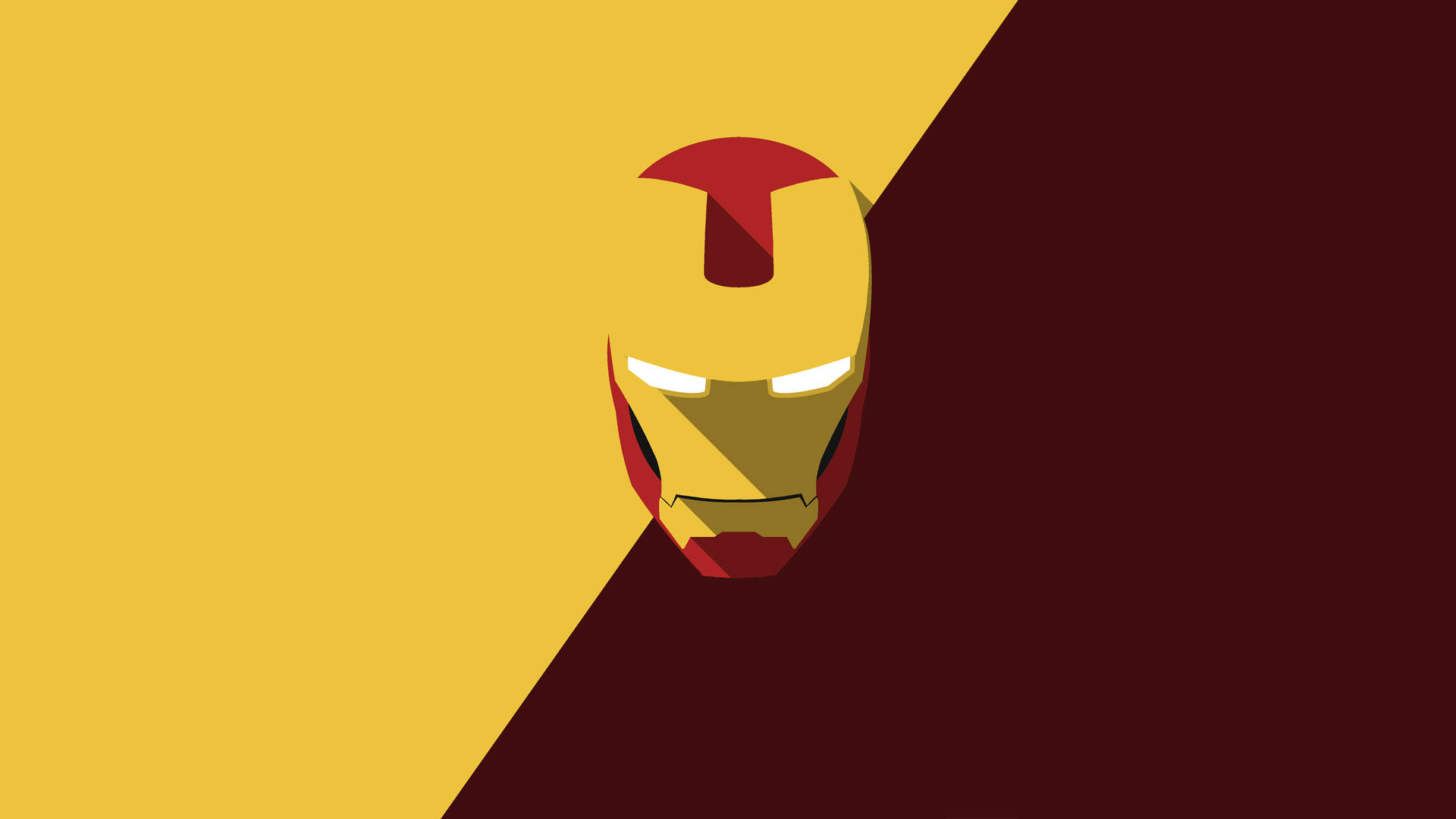 Helmet Iron Man Logo Background