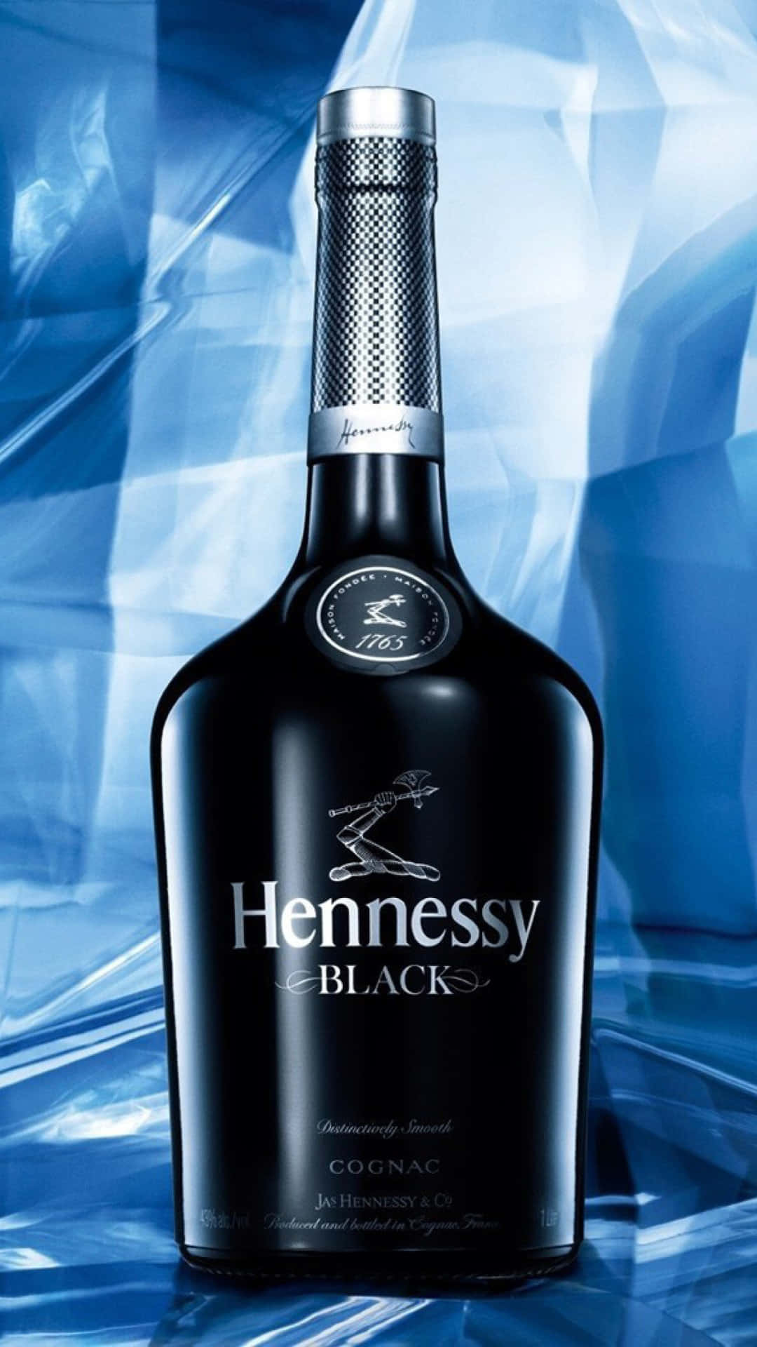 Hennessy Black - A Bottle Of Whiskey Background