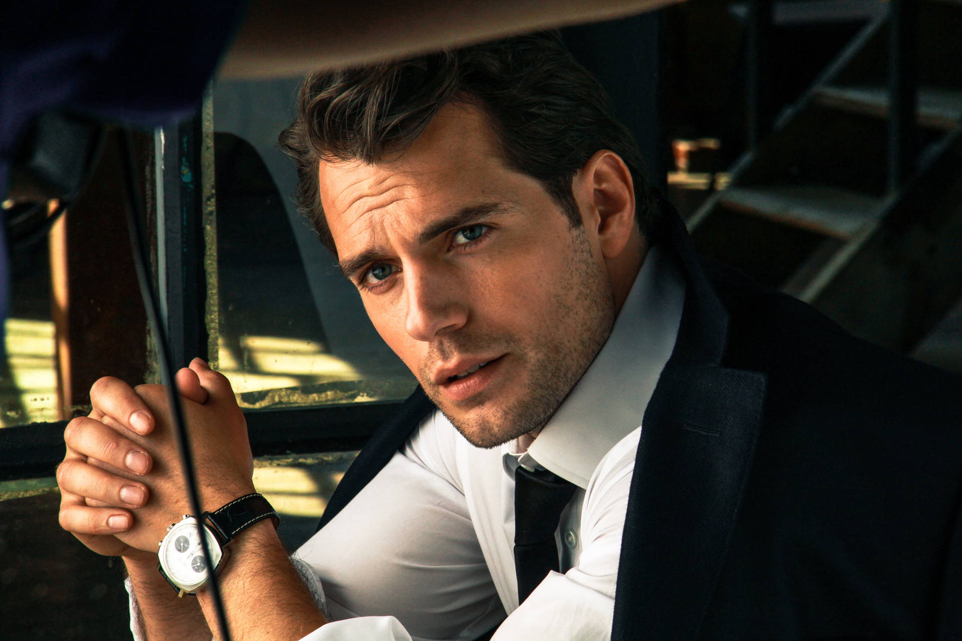 Henrry Cavill Magazine Male Face