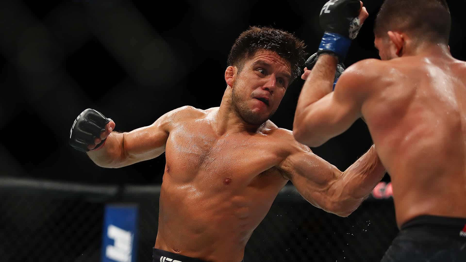 Henry Cejudo At Ufc 218 Little Ceasars Arena Background