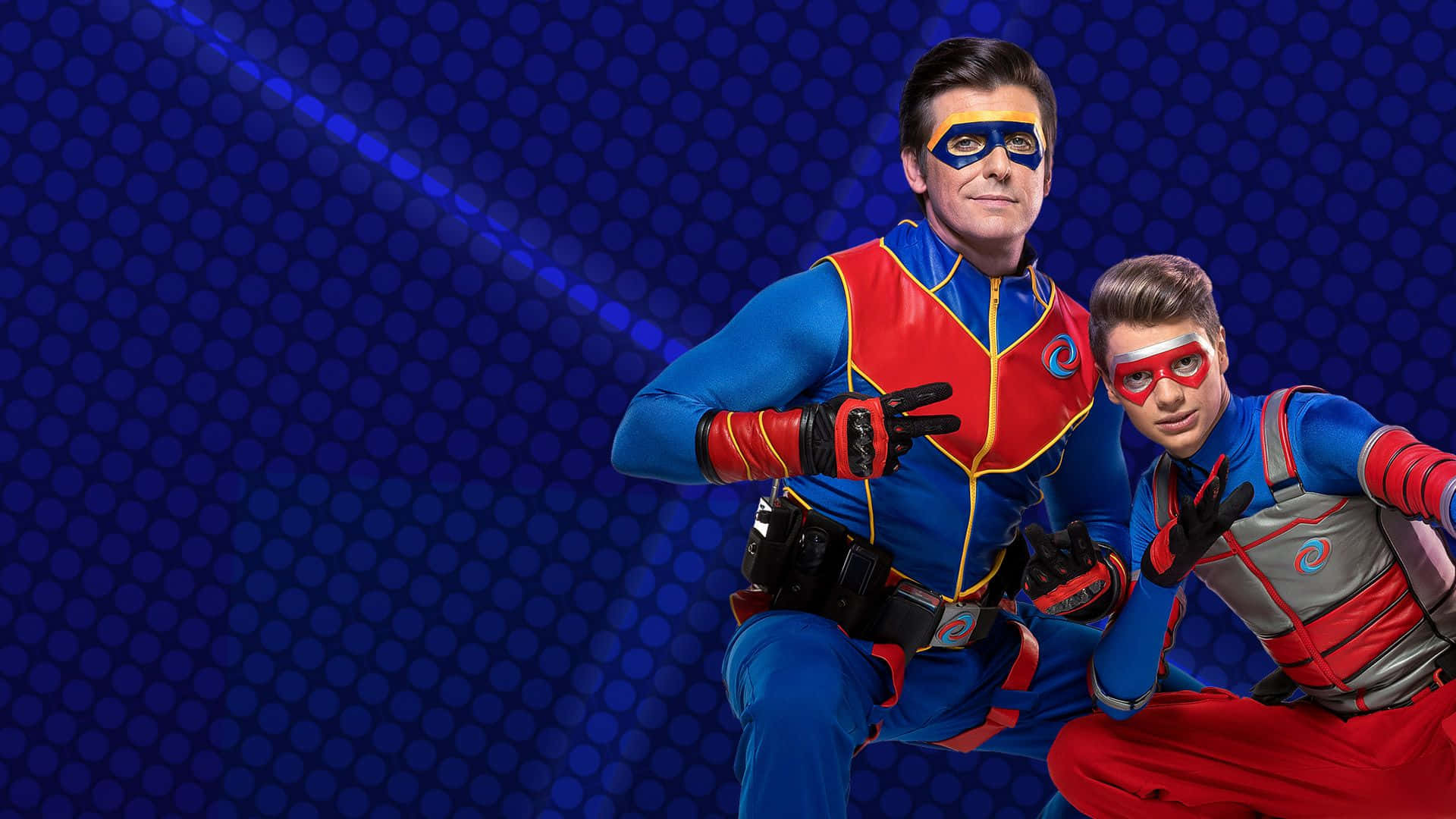 Henry Danger With Captain Man Background