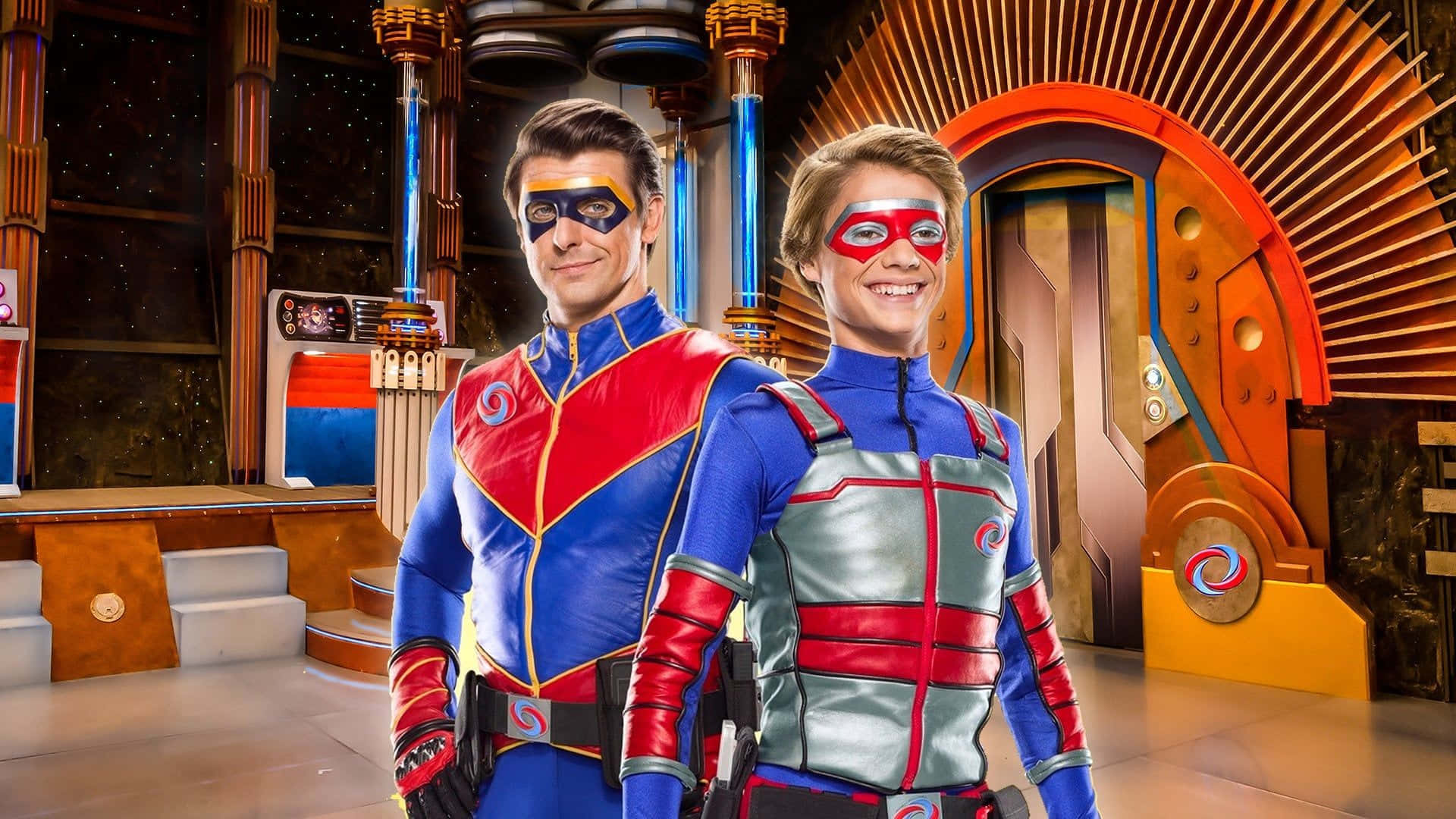 Henry Danger With Captain Man Background