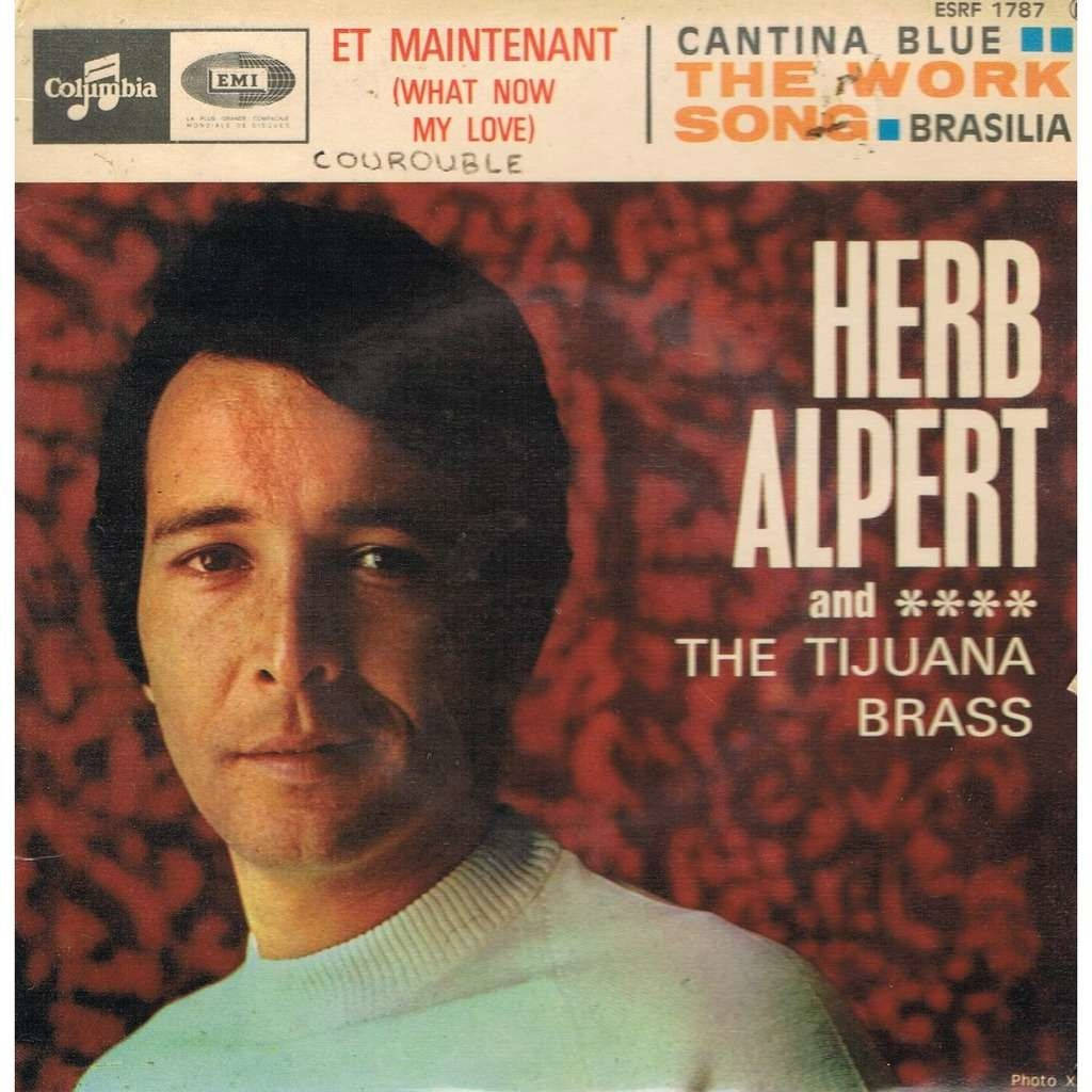 Herb Alpert And The Tijuana Brass Cantina Blue Background