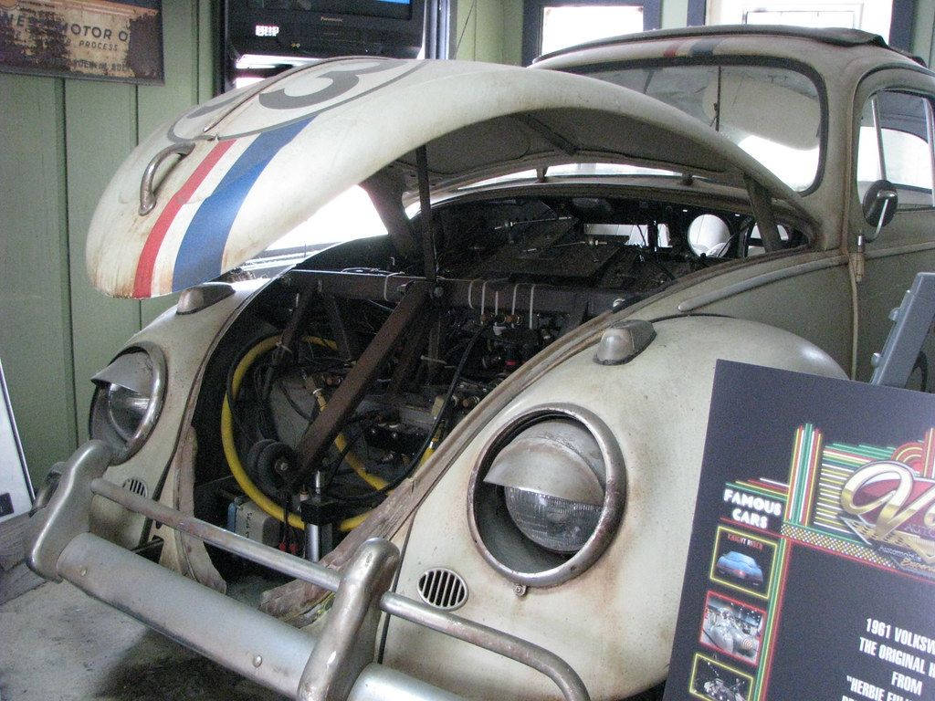 Herbie Fully Loaded Open Hood
