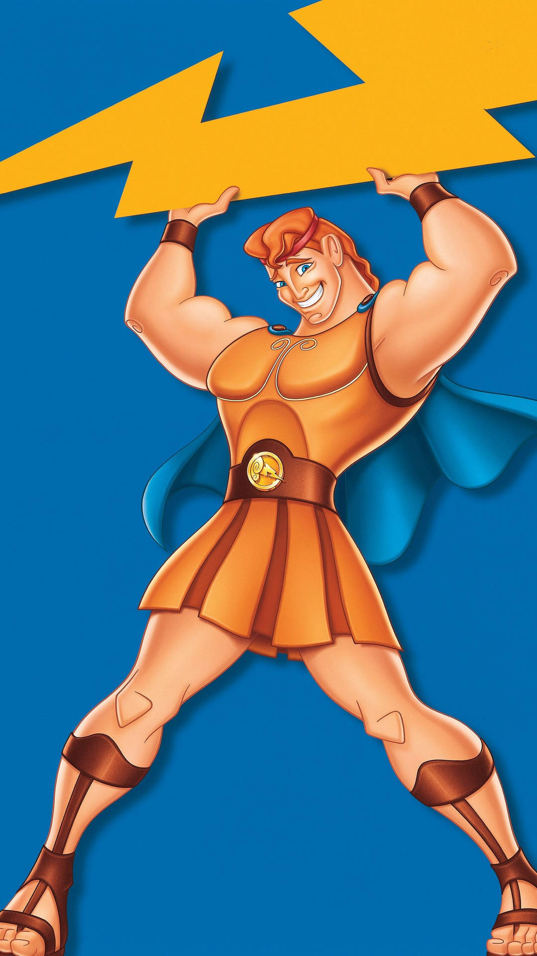 Hercules Carrying Lighting Background