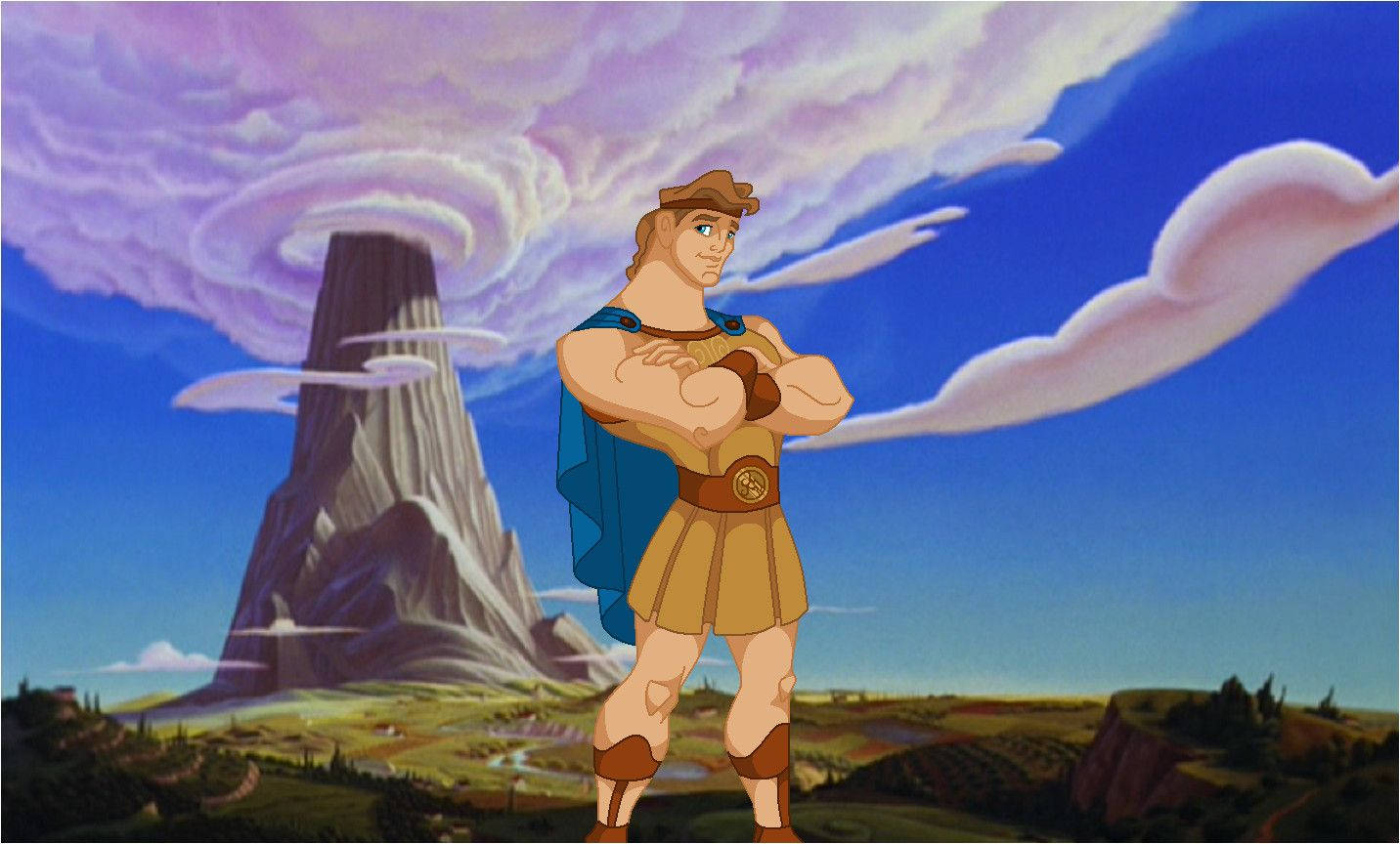 Hercules In Disney Movie Background