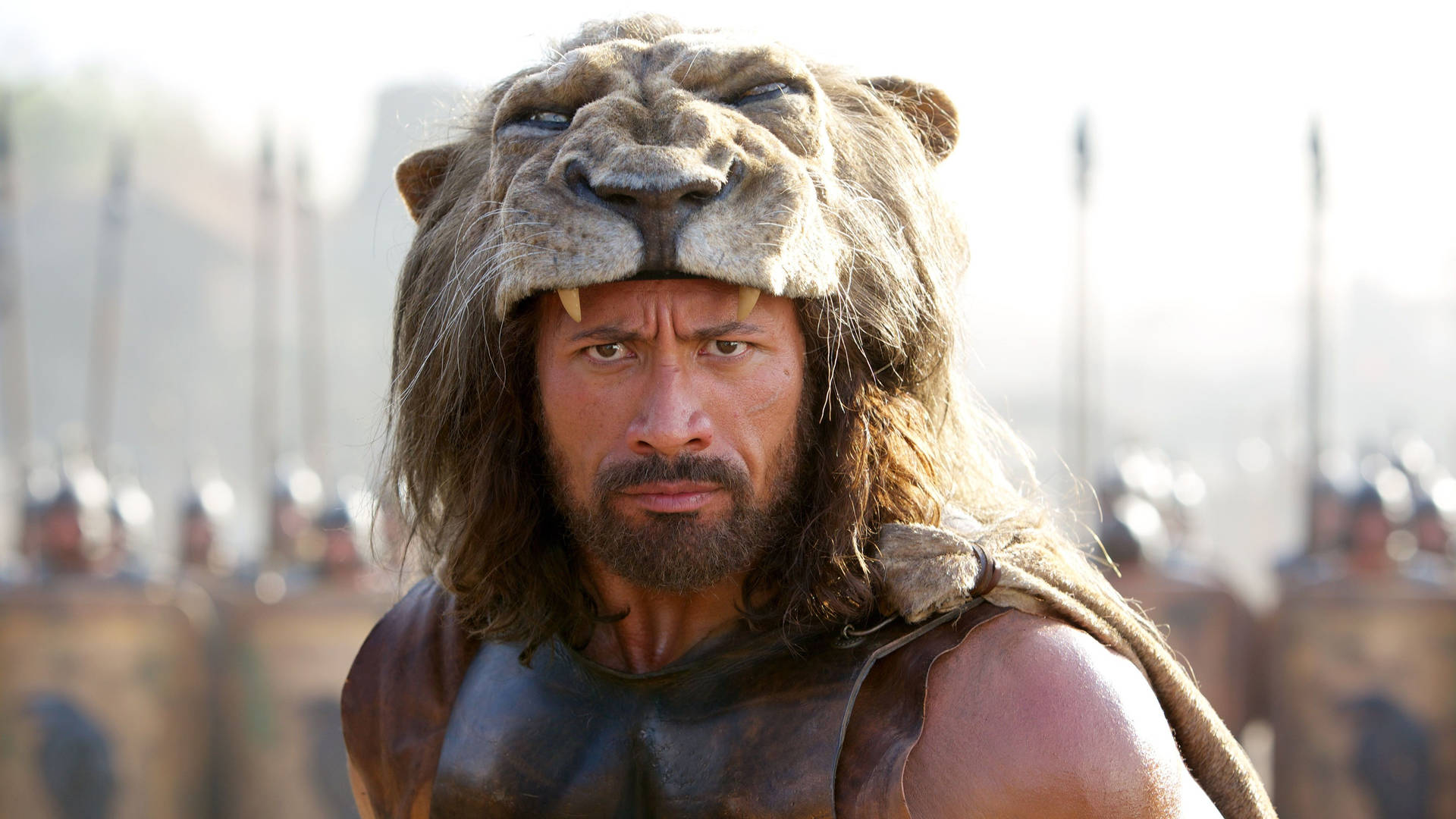 Hercules Lion Headdress Background