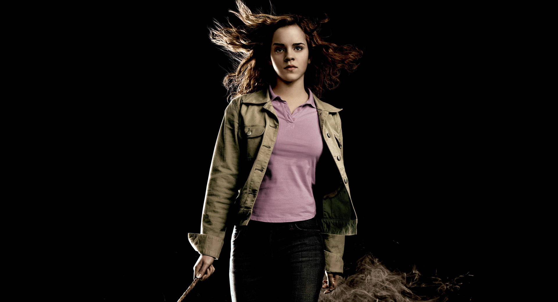 Hermione Granger Is A Fierce And Powerful Witch Background
