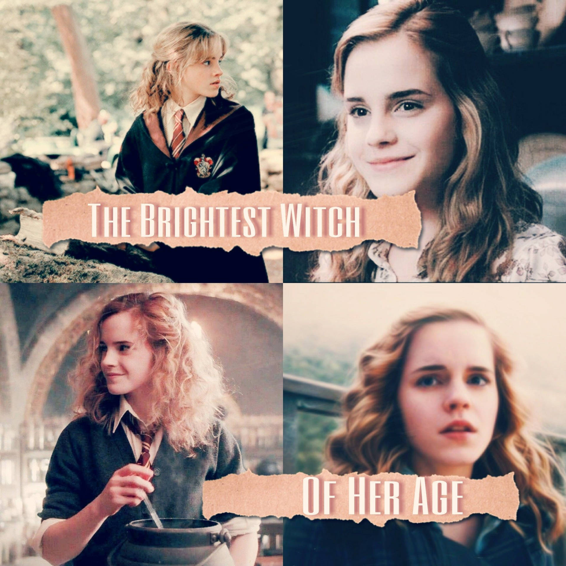 Hermione Granger - The Brightest Witch Of Her Age Background