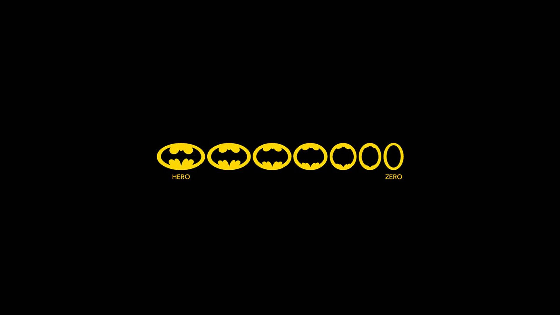 Hero To Zero Batman Logo 4k Background