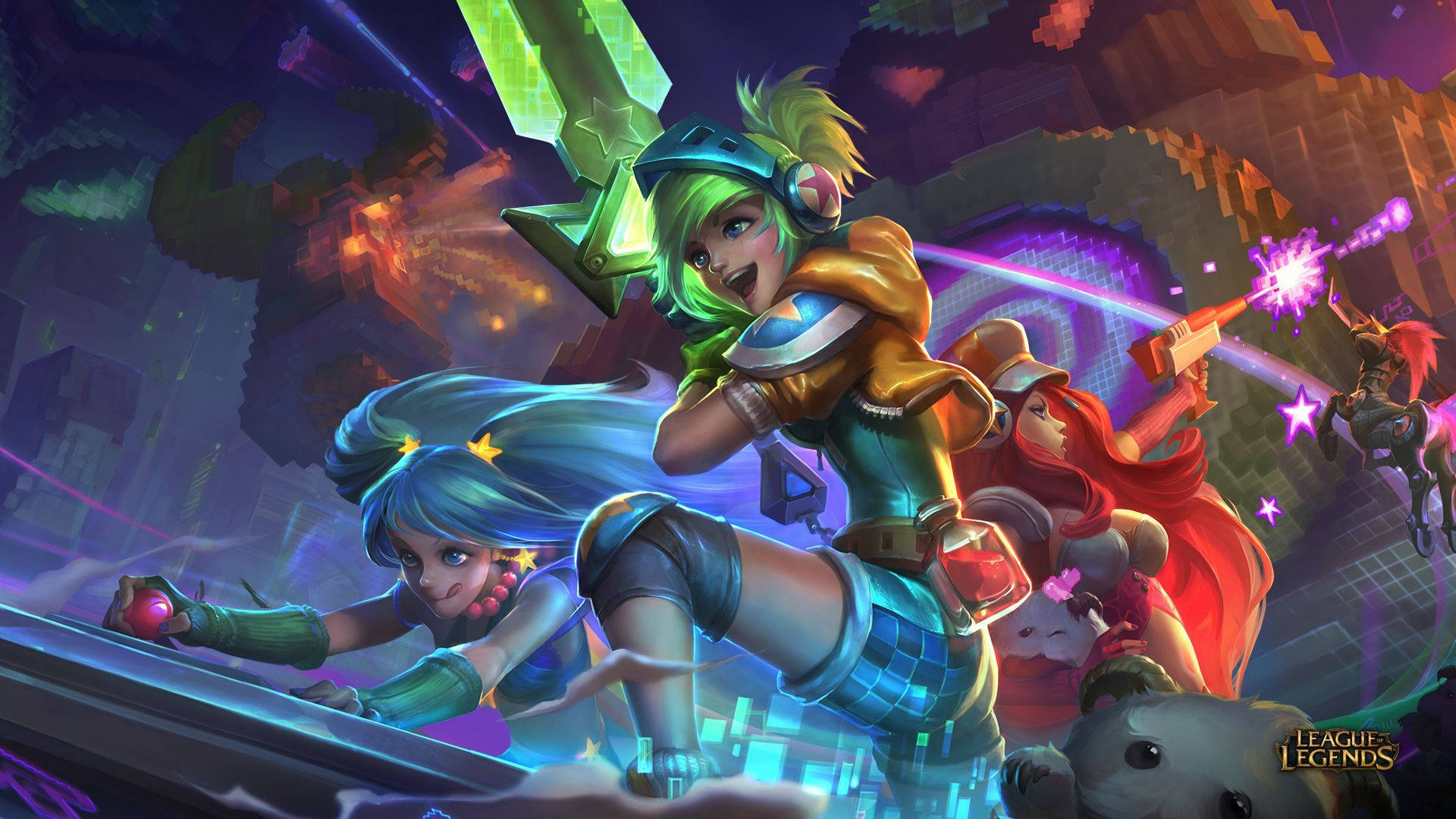 “hero Up: Join The 3d League Of Legends”