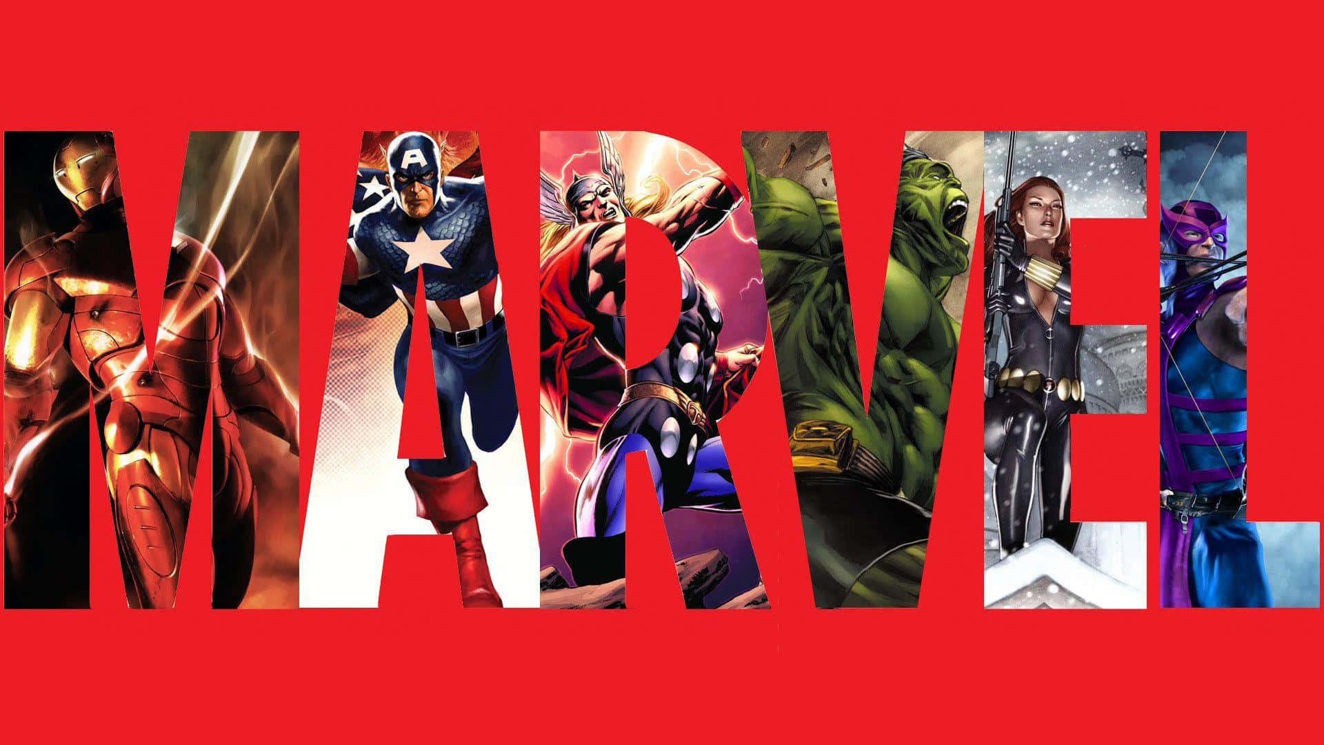 Heroes Assemble In 1920 X 1080 Marvel Scene Background